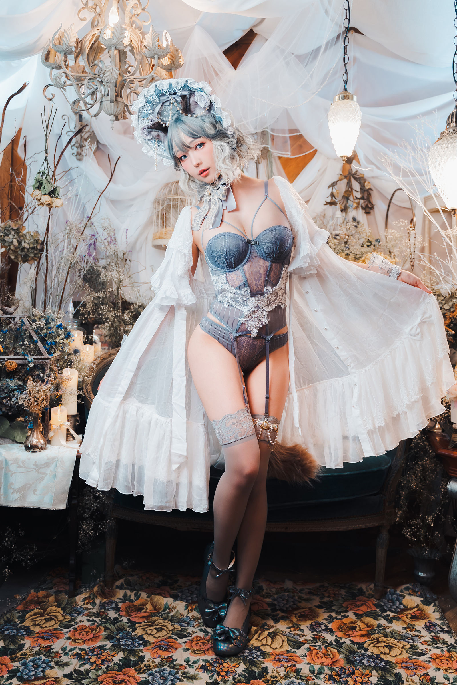 [福利COS] Ely_eee(ElyEE子) - agdoll Cat Doll 布偶貓少女人形第7张