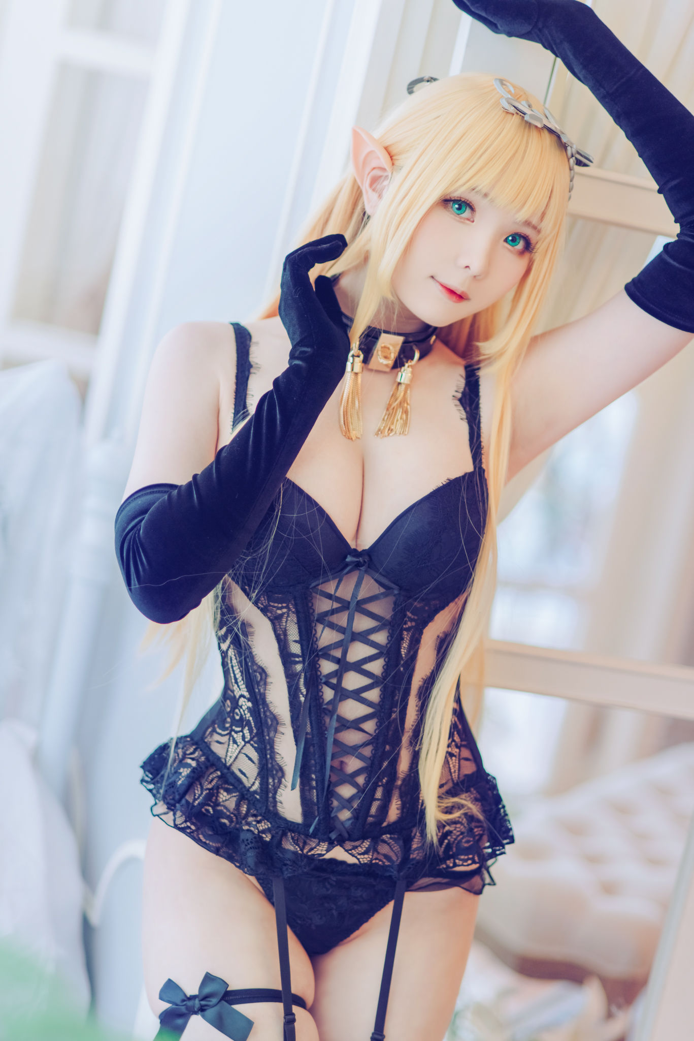 [福利COS] 微博妹纸霜月shimo - Elf Village第17张