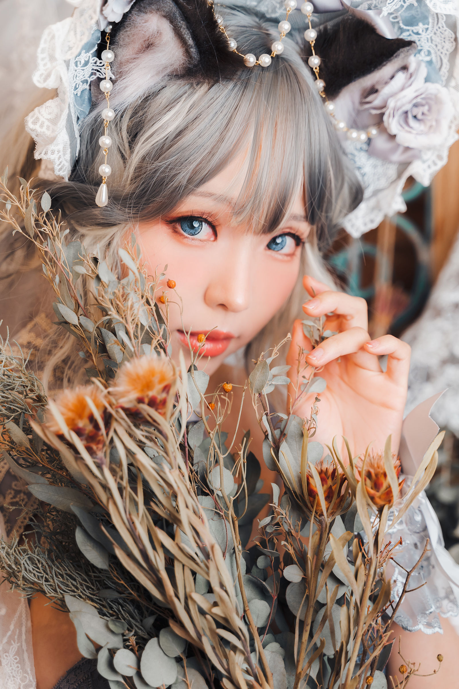 [福利COS] Ely_eee(ElyEE子) - agdoll Cat Doll 布偶貓少女人形第4张