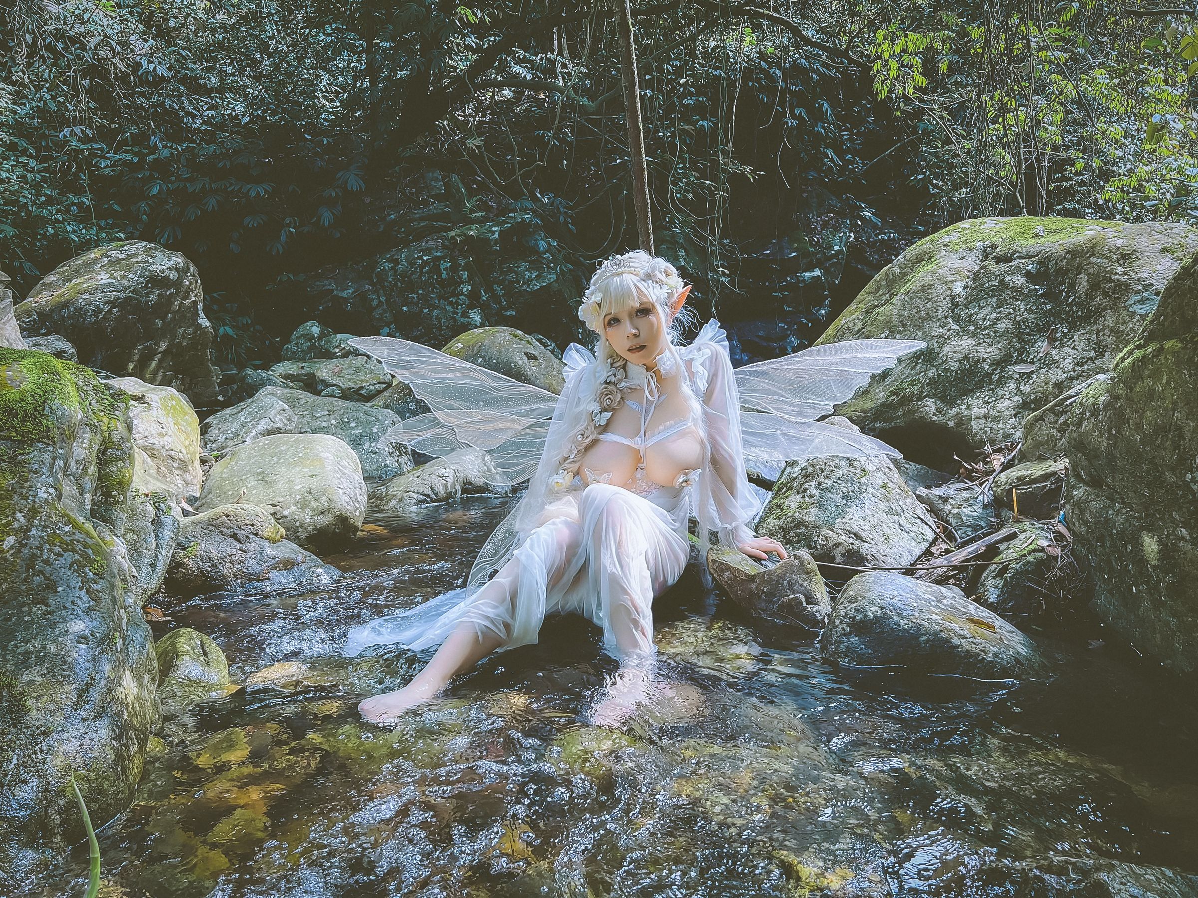 [福利COS] 自闭颜球球(无颜小天使wy) - 林中精灵第21张