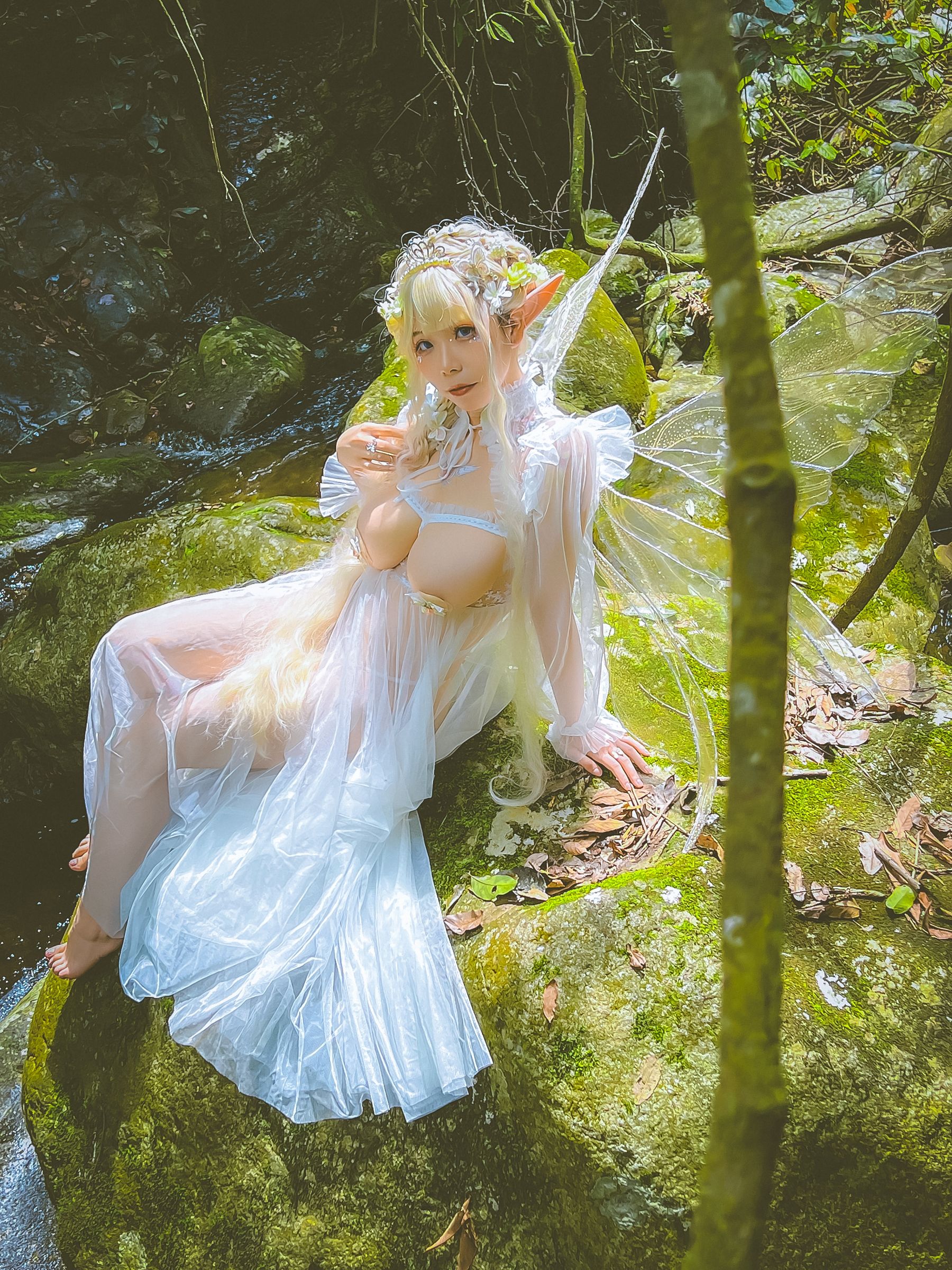 [福利COS] 自闭颜球球(无颜小天使wy) - 林中精灵第38张