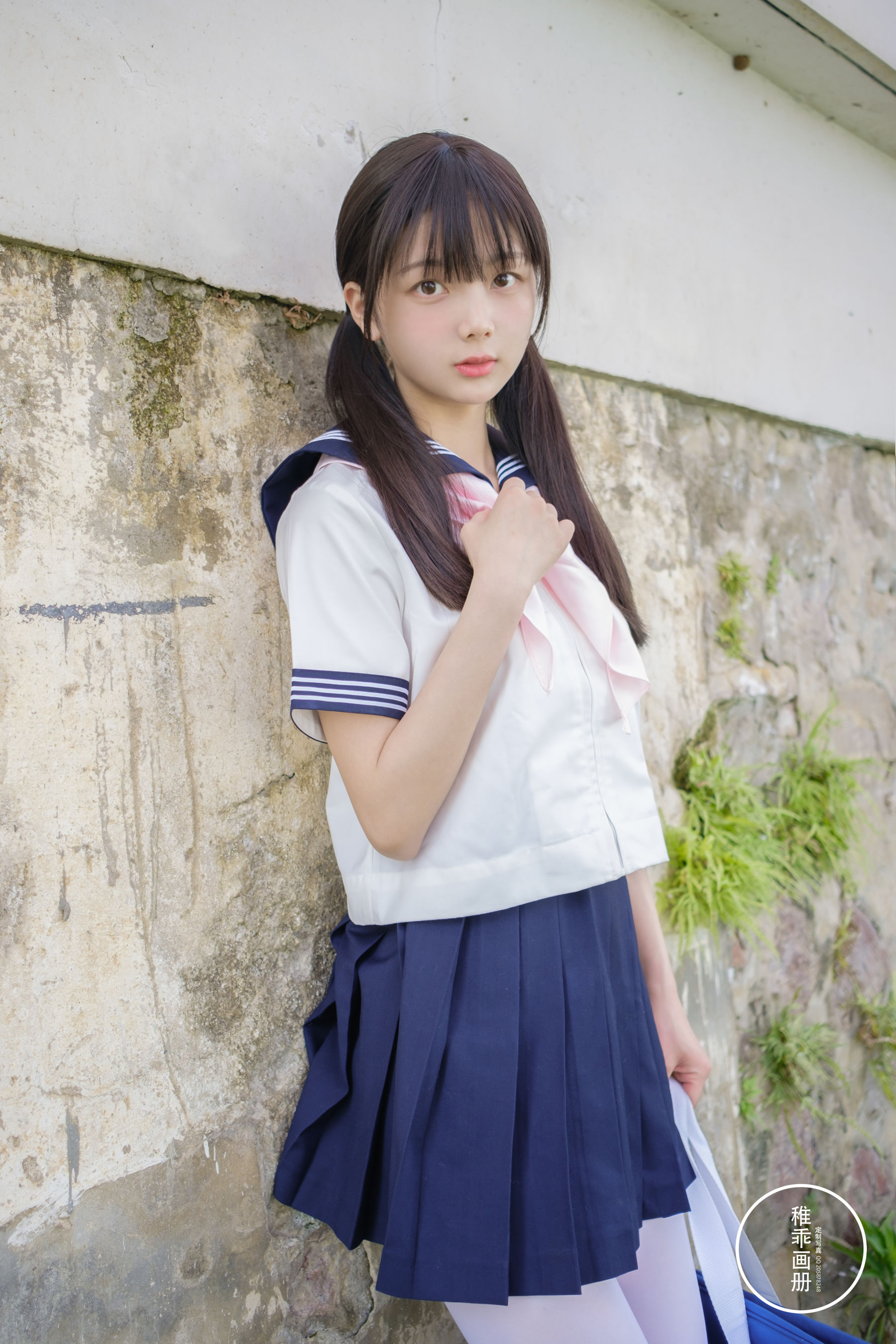 [福利COS] 柴系小乖(稚乖画册) - 夜夜 单车郊游第1张