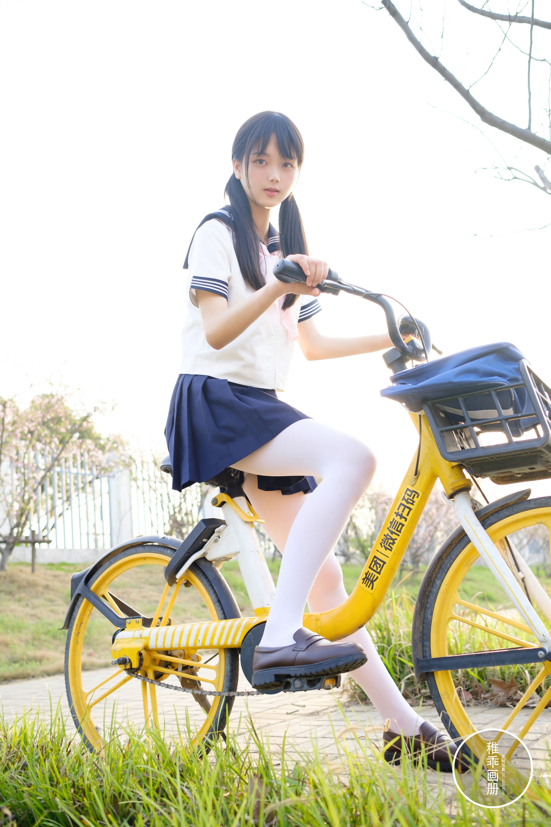 [福利COS] 柴系小乖(稚乖画册) - 夜夜 单车郊游第20张