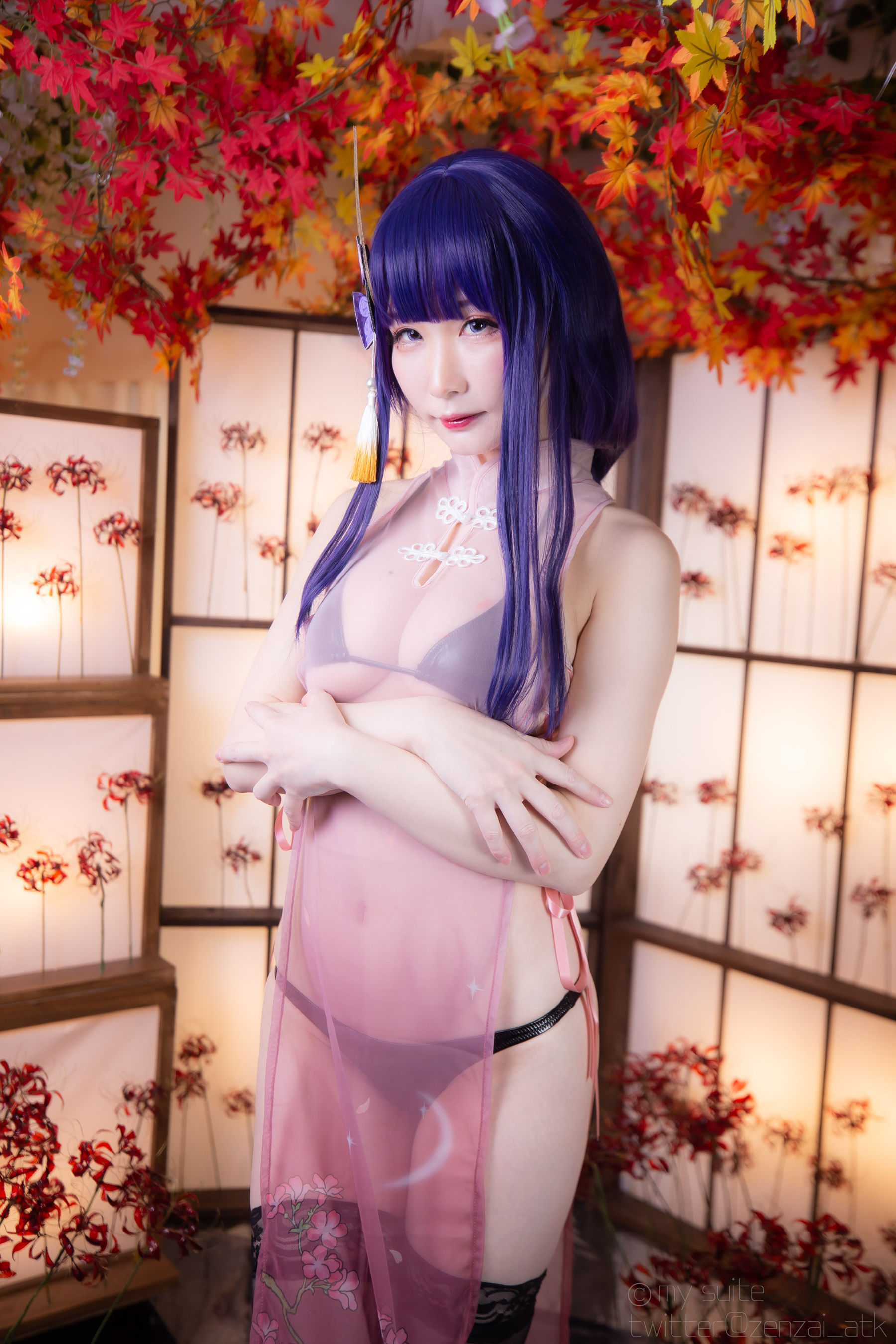 [福利COS] (Cosplay)[my suite] Atsuki あつき - Ikazuti 霆 (Genshin Impact)第35张