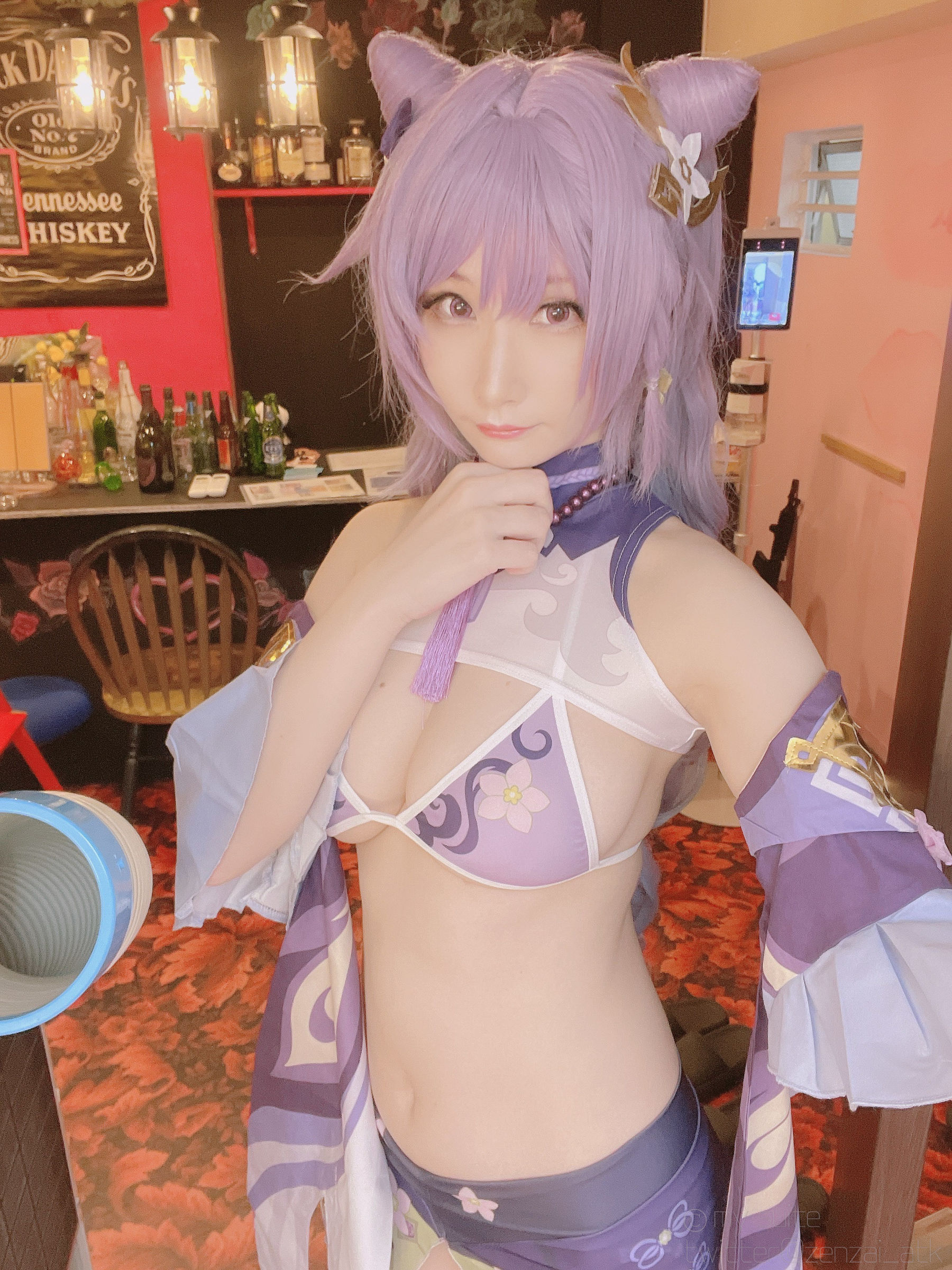 [福利COS] (Cosplay)[my suite] Atsuki あつき - Keqing 刻晴 (Genshin Impact)第15张