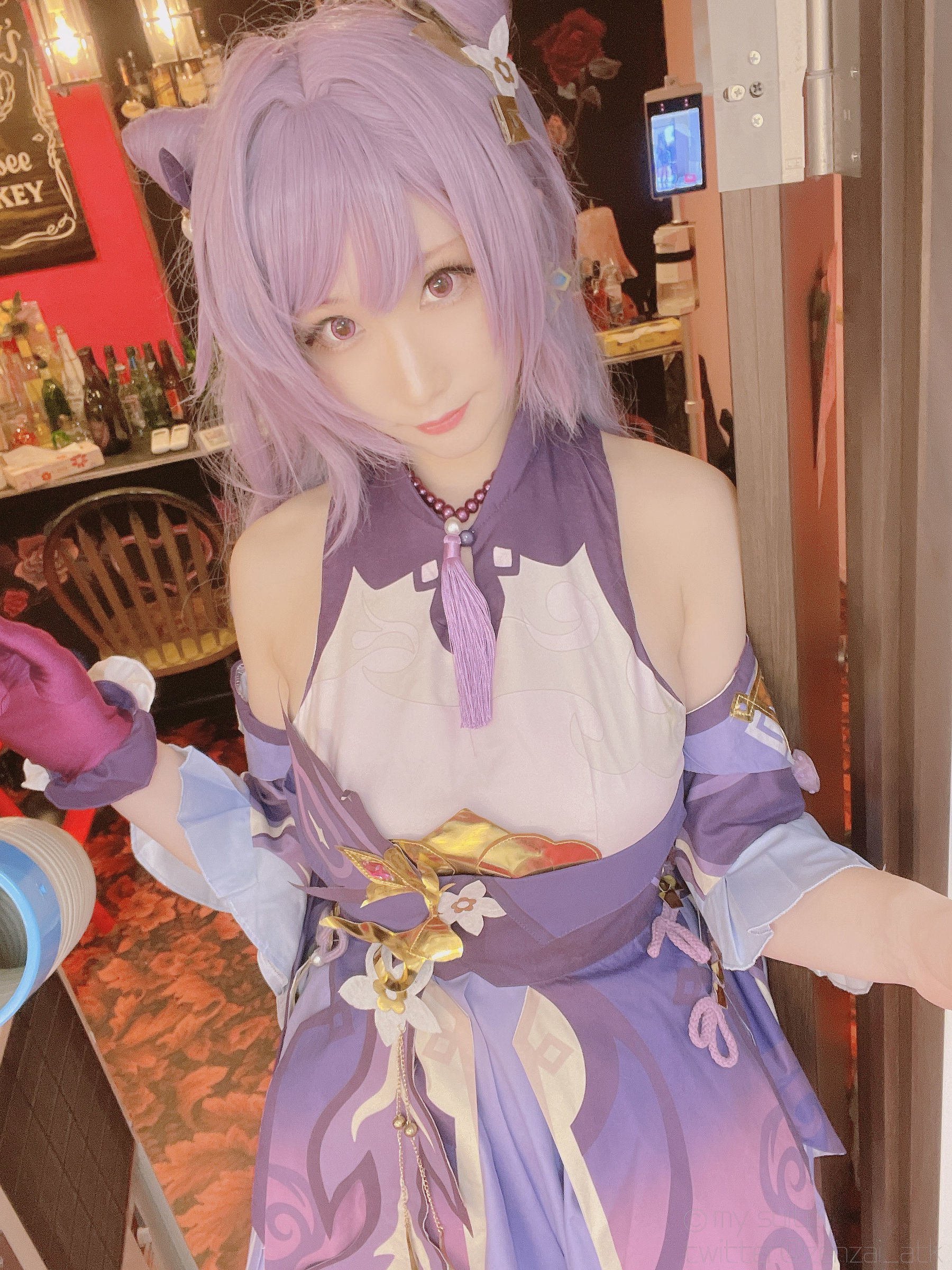 [福利COS] (Cosplay)[my suite] Atsuki あつき - Keqing 刻晴 (Genshin Impact)第10张