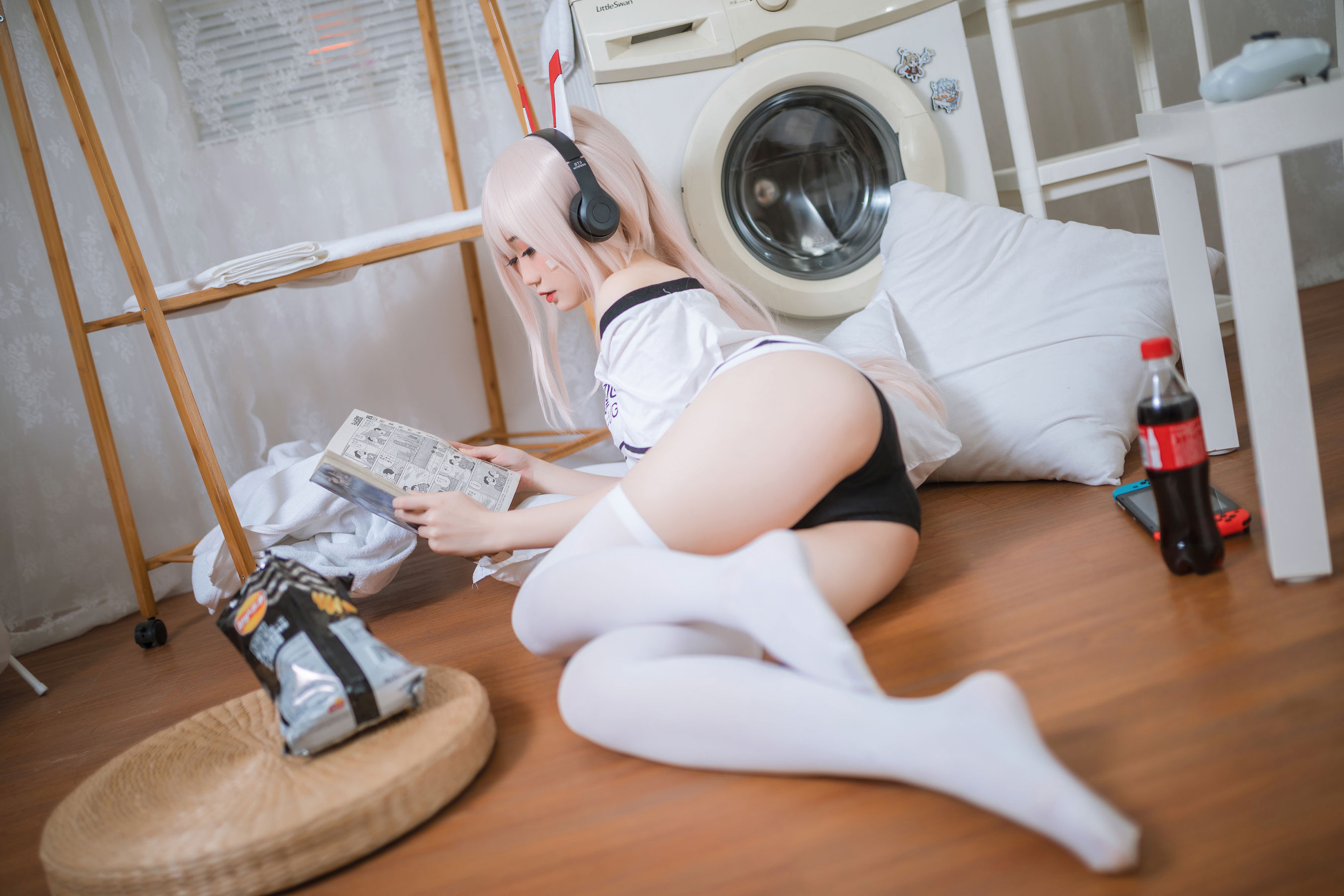 [福利COS] 焖焖碳 - 绫波 宅版本第11张