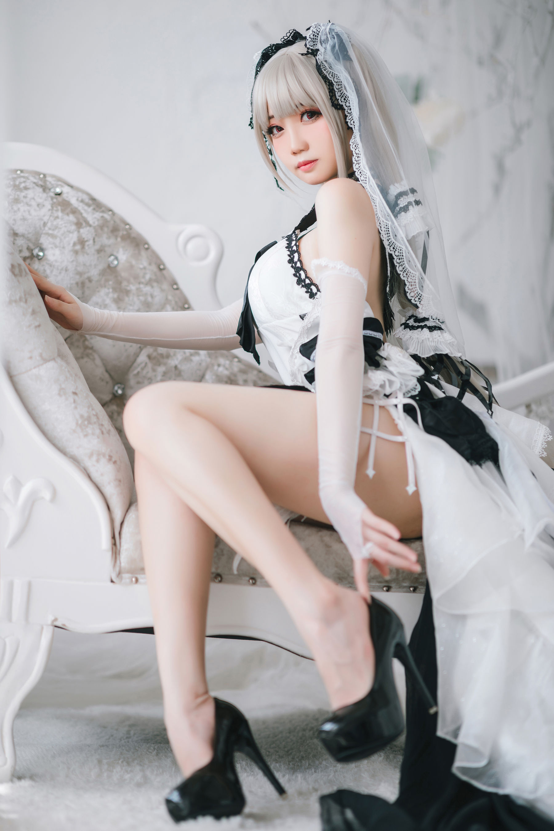 [福利COS] 焖焖碳 - 可畏礼服第3张