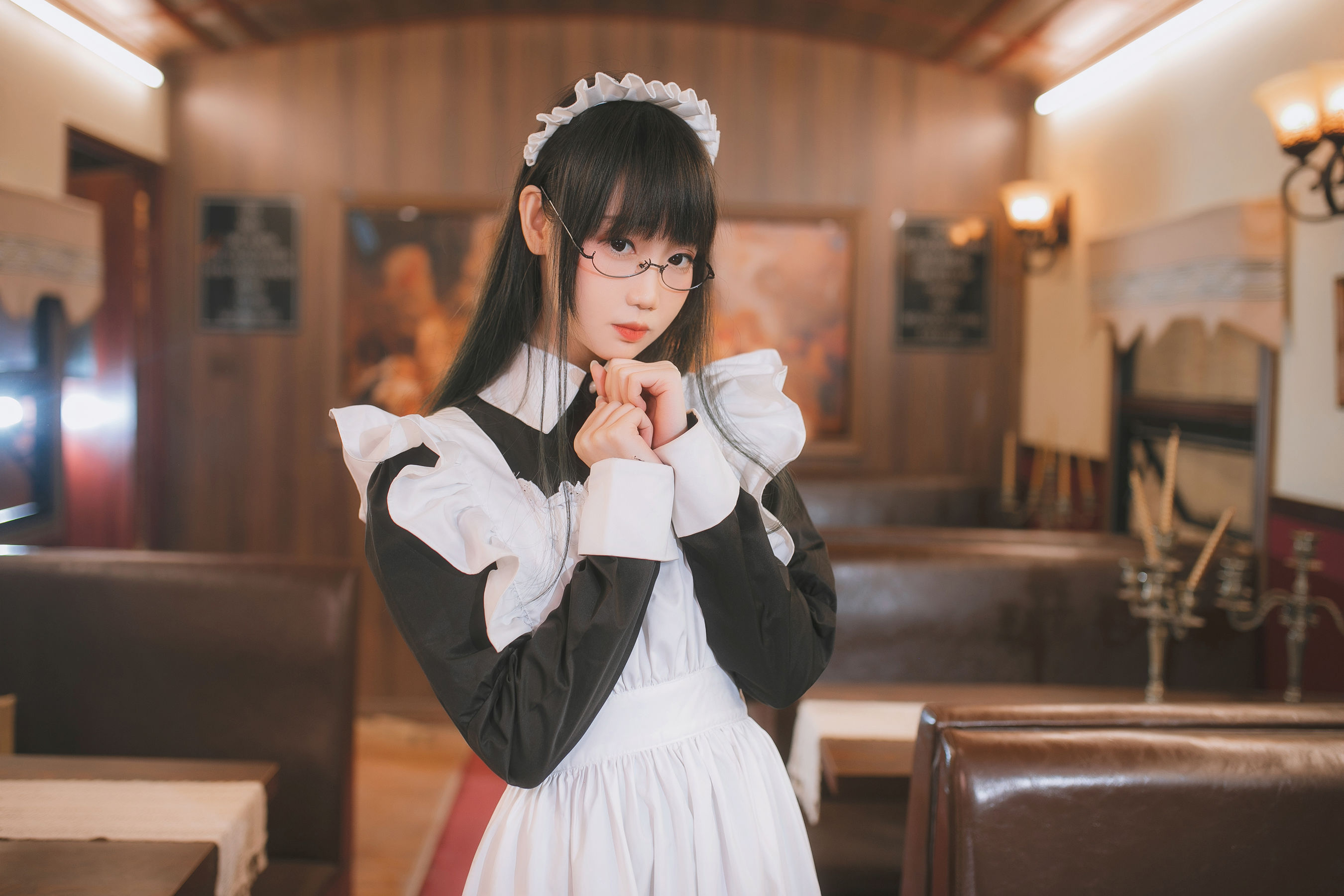 [福利COS] 焖焖碳 - 女仆第10张