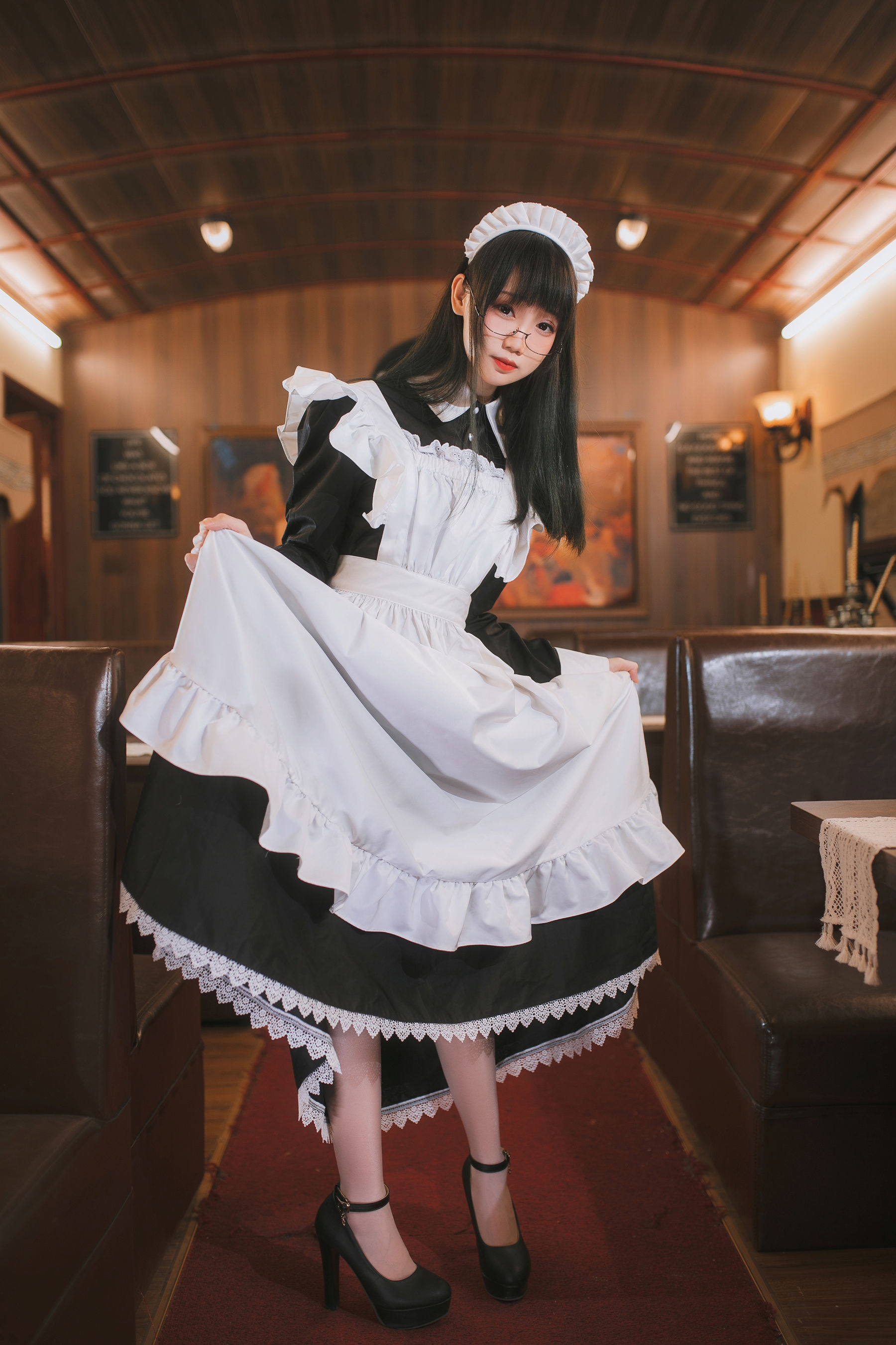 [福利COS] 焖焖碳 - 女仆第6张