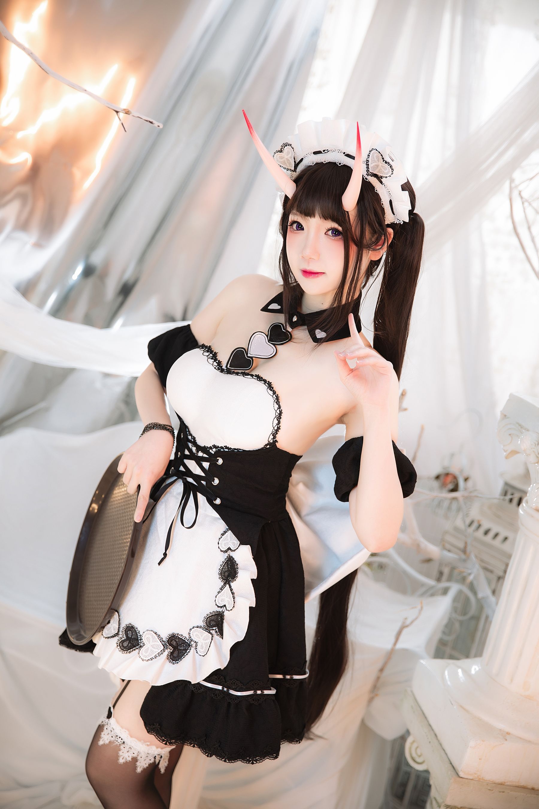 [福利COS] 动漫博主雪晴Astra - 能代女仆第19张
