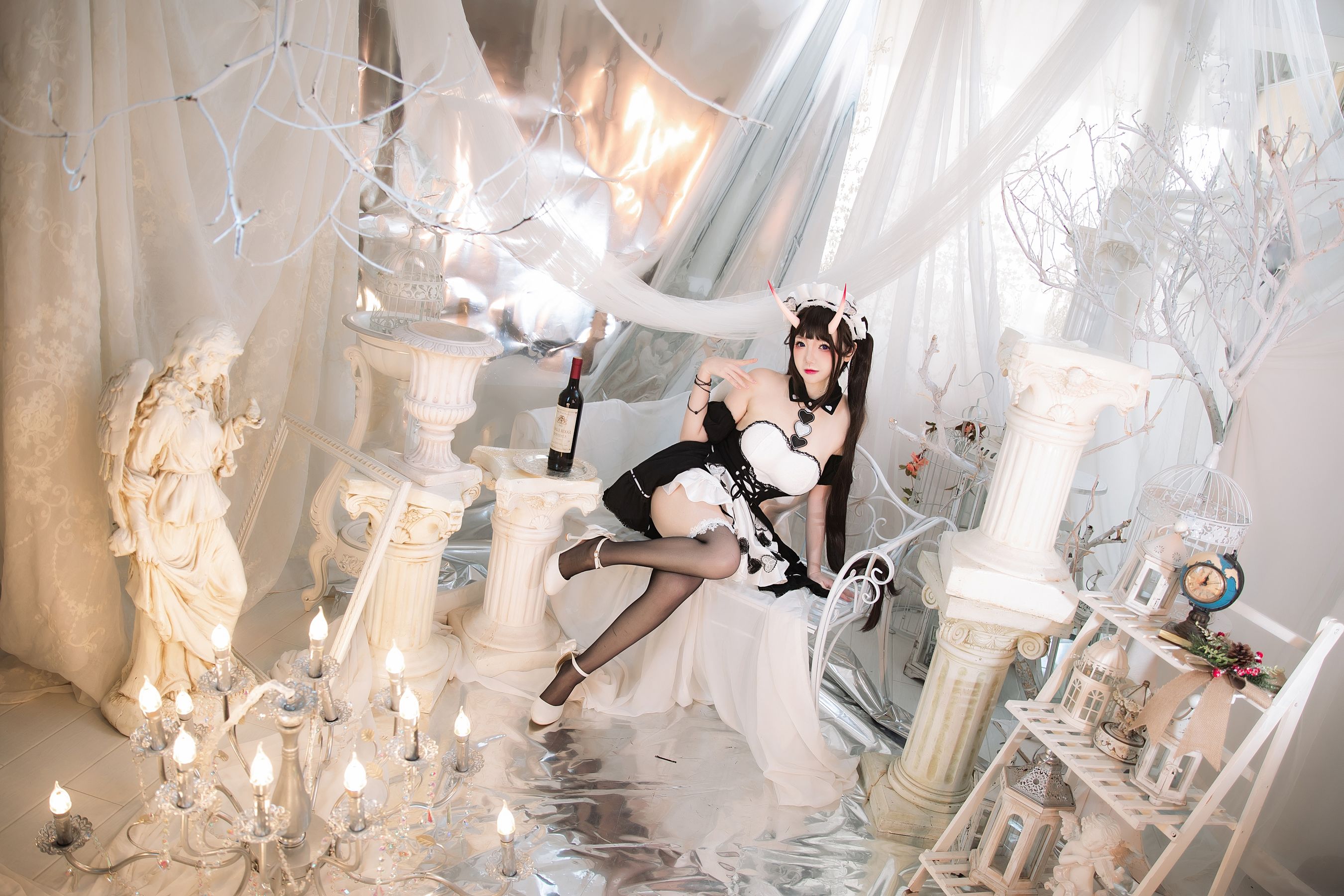 [福利COS] 动漫博主雪晴Astra - 能代女仆第12张