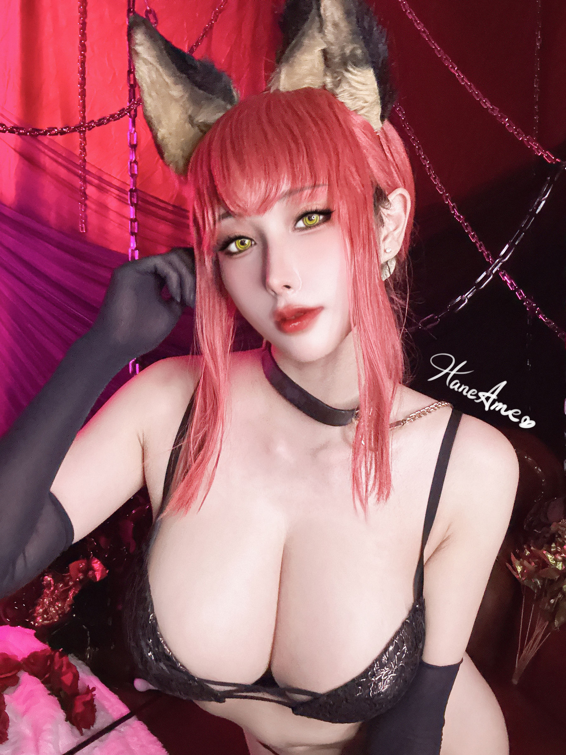 [福利COS] Hane Ame 雨波写真 - 电锯人 玛奇玛第8张