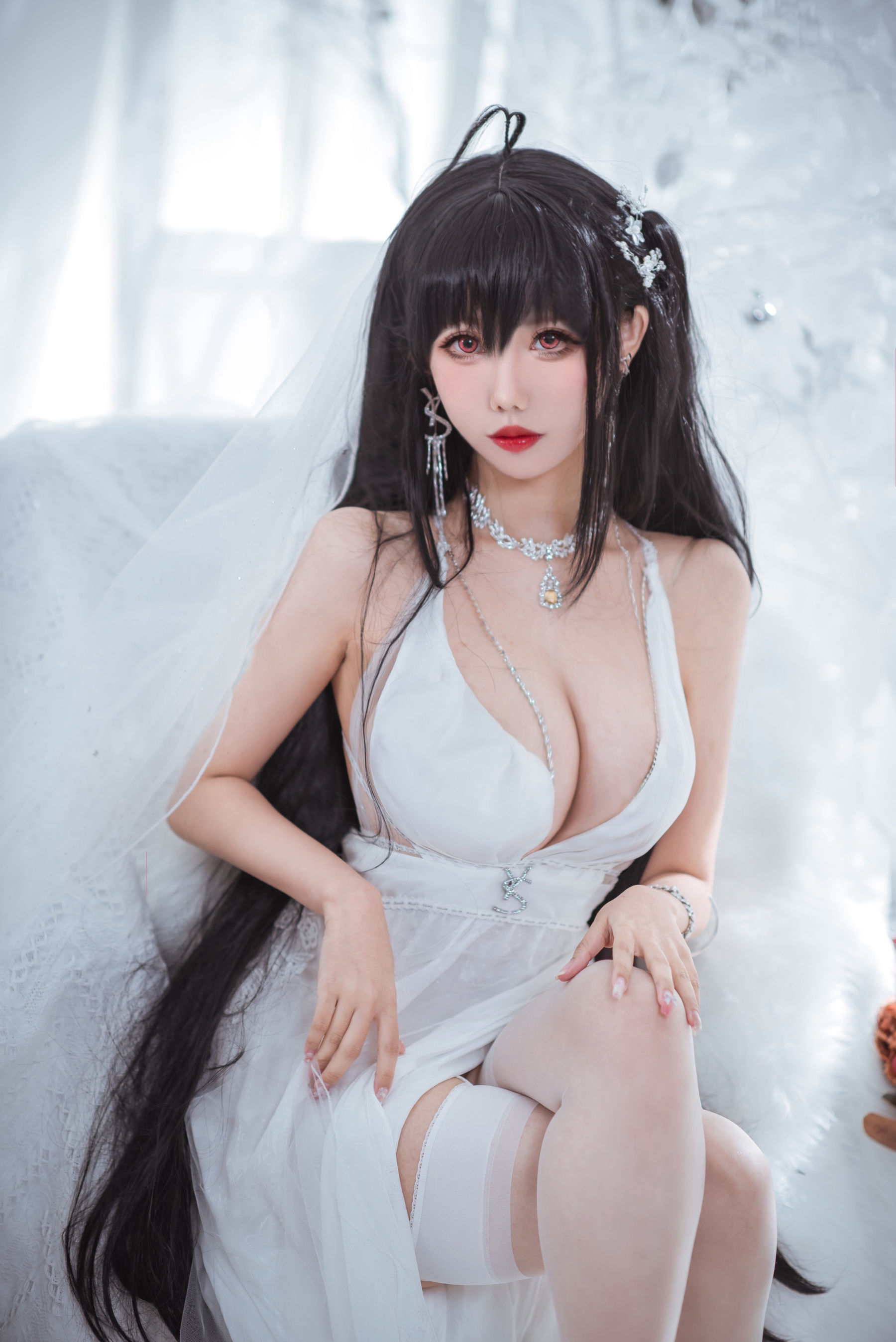 [福利COS] 仙女月 - 大凤花嫁第1张