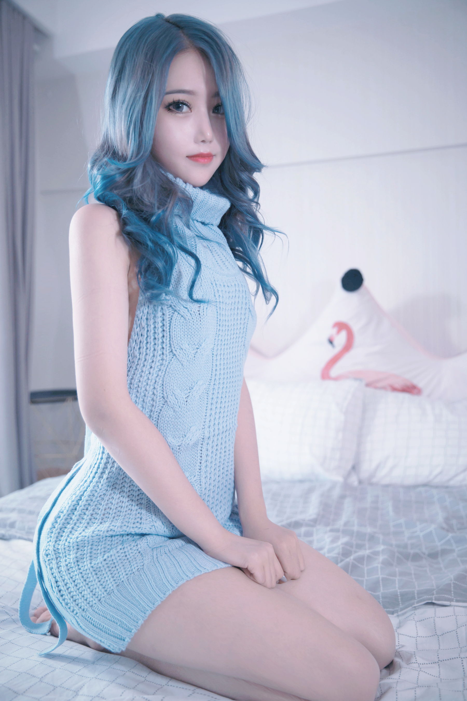 [福利COS] eloise软软 - 毛衣少女第12张