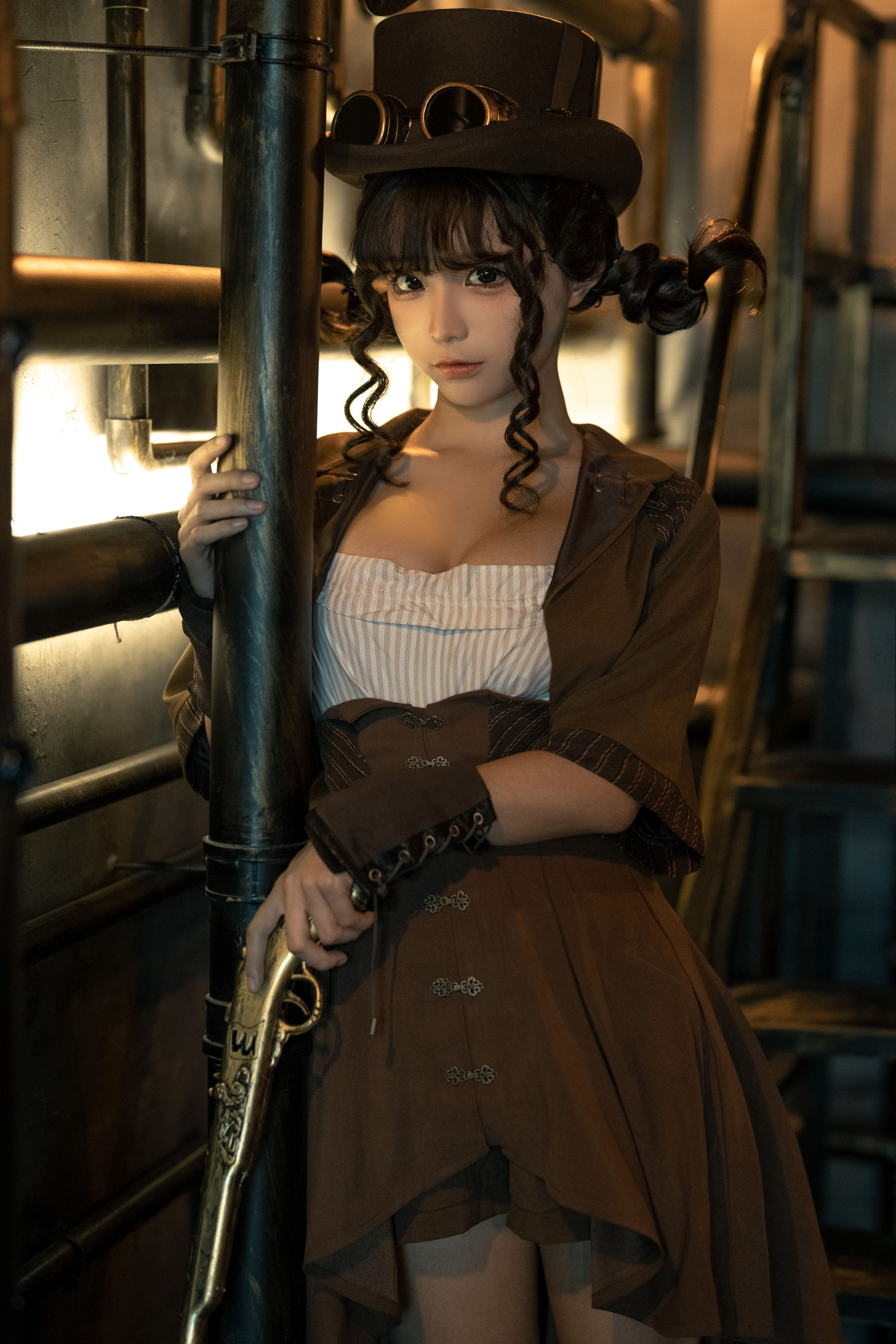 [福利COS] 动漫博主蠢沫沫 - 蒸汽少女第14张