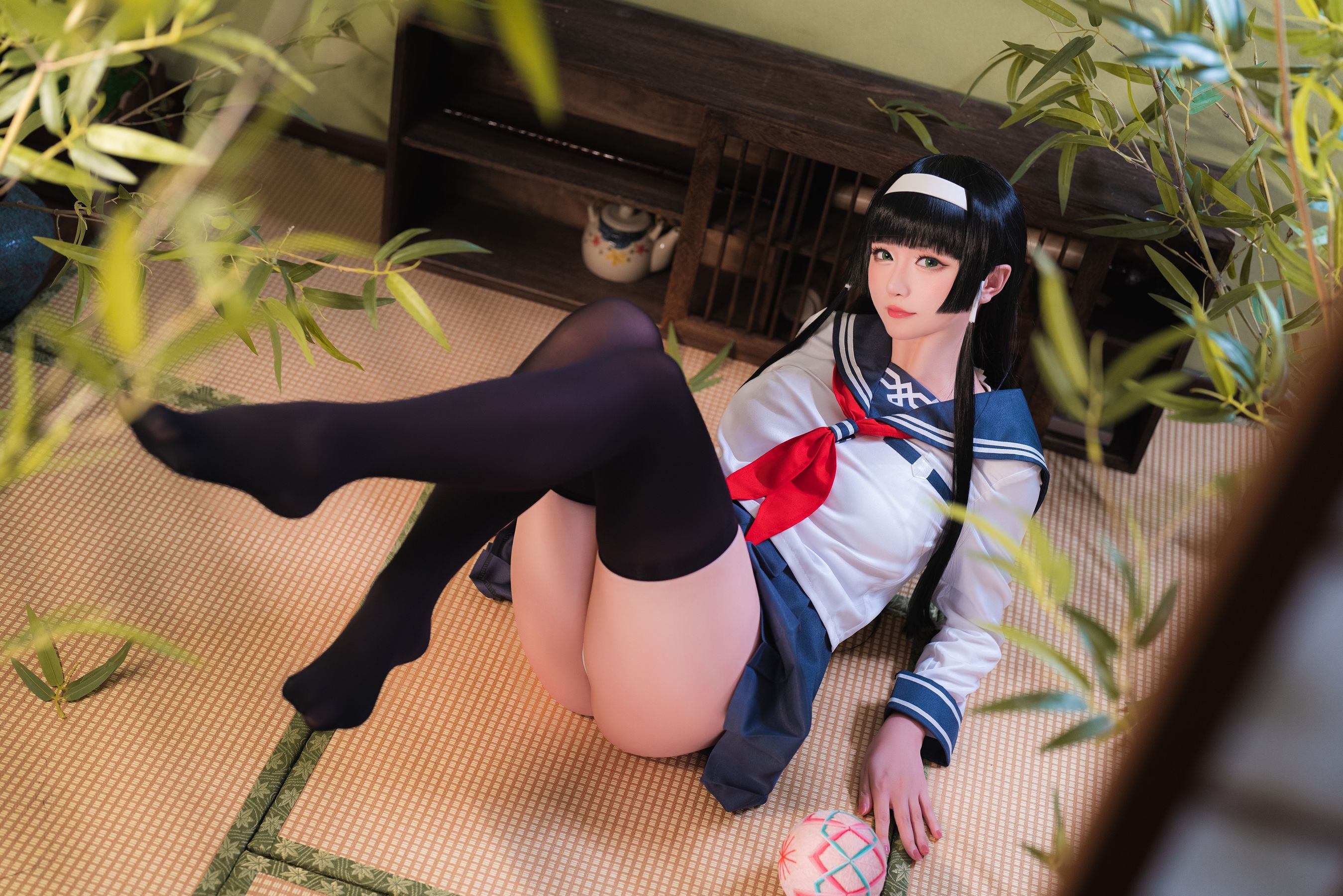 [福利COS] Coser小姐姐星之迟迟 - 莲花JK第4张