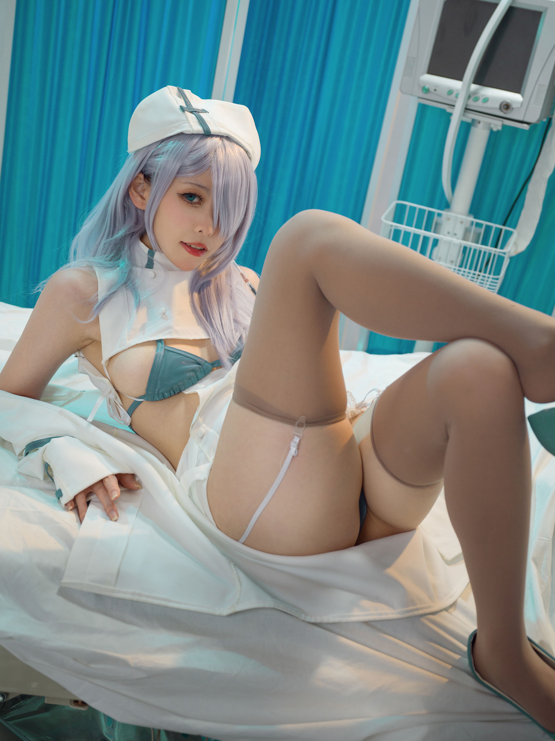 [福利COS] 樱岛嗷一 - 魔太郎蓝白医生第6张