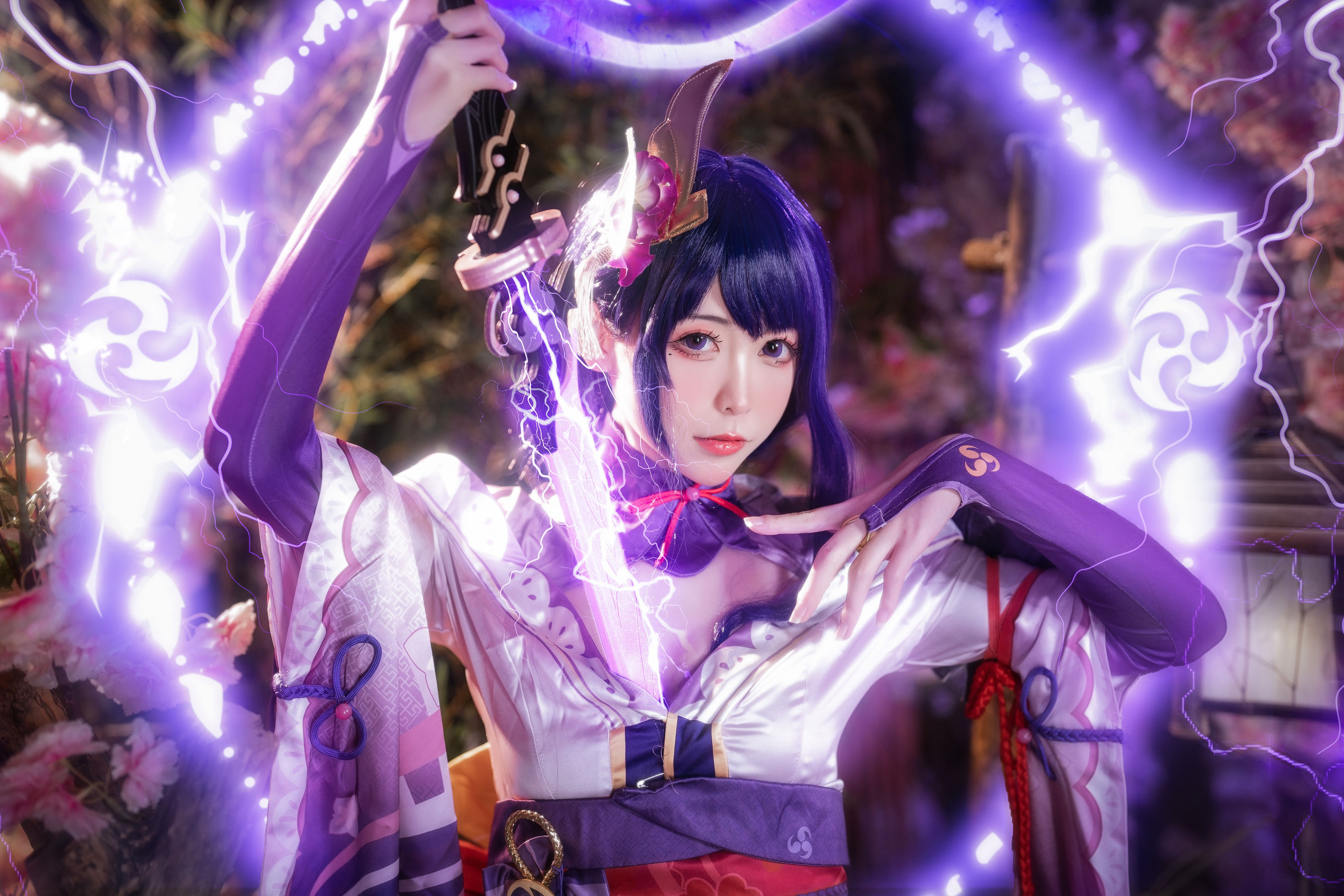 [福利COS] 樱岛嗷一 - 雷电将军第6张