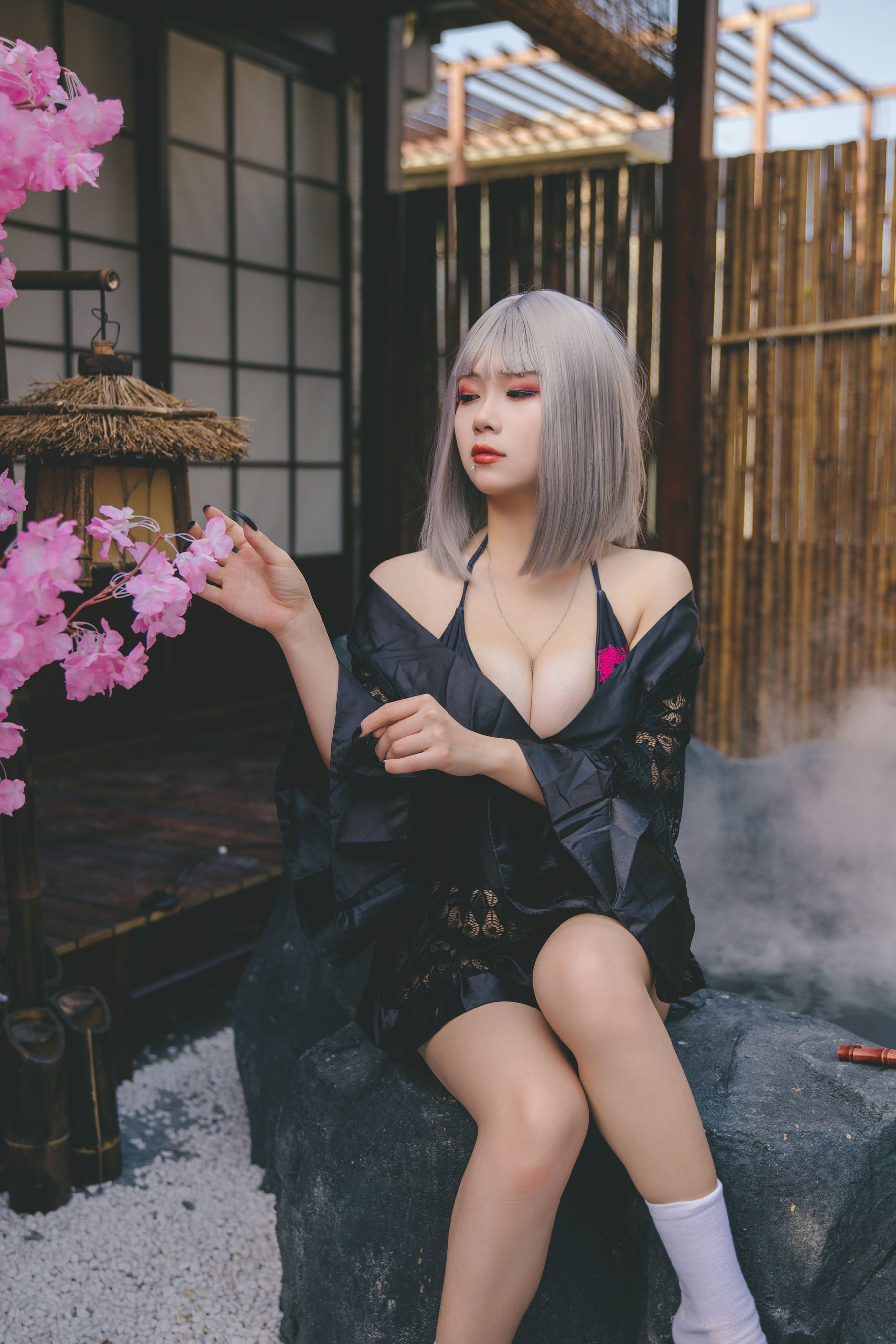 [福利COS] 末夜787 - 五月舰长 和服第17张