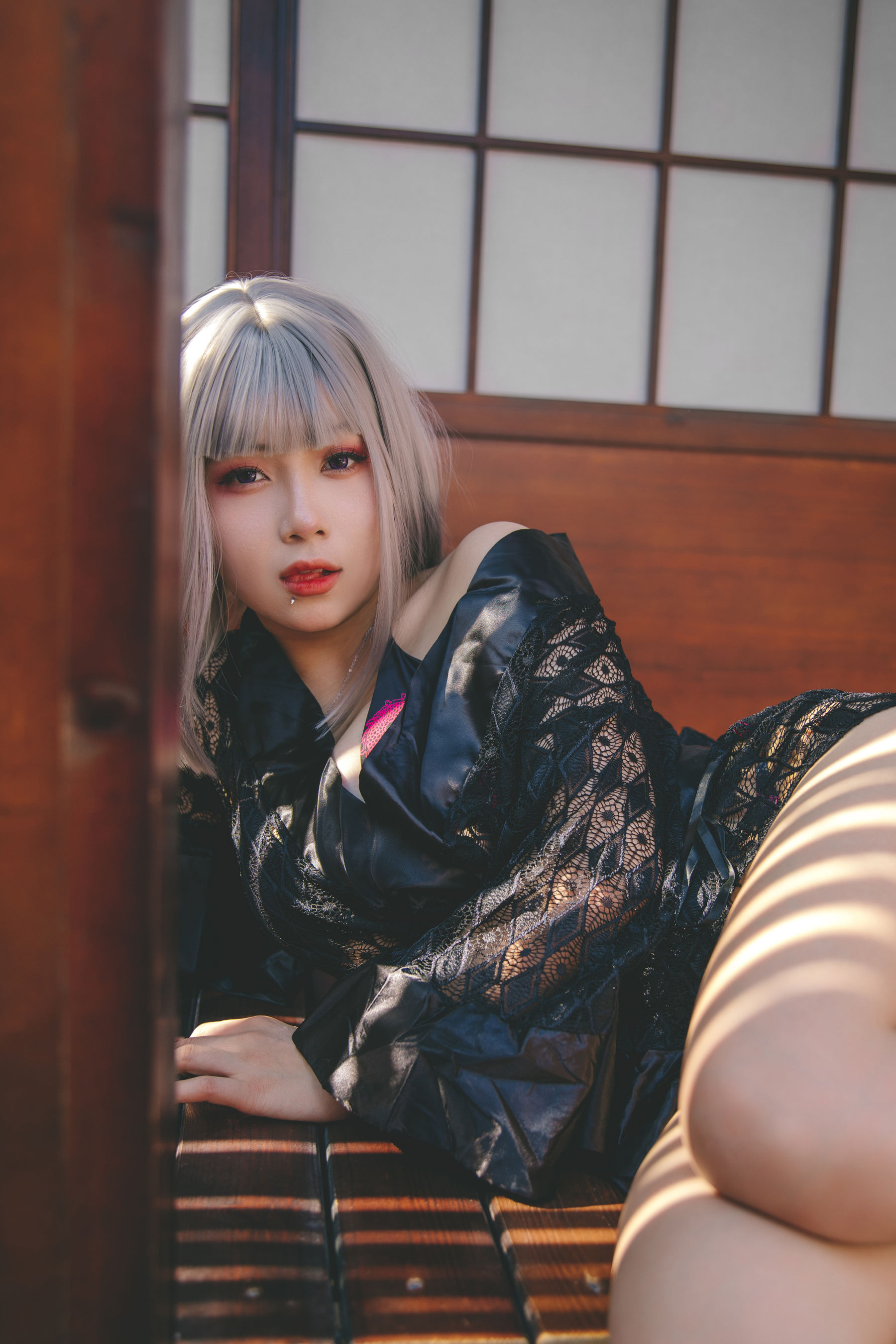 [福利COS] 末夜787 - 五月舰长 和服第12张