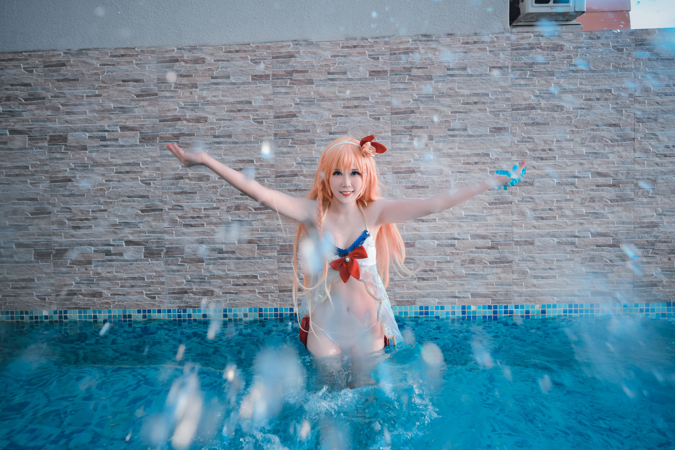 [福利COS] 流年不停_w - 佩可莉姆泳装第5张