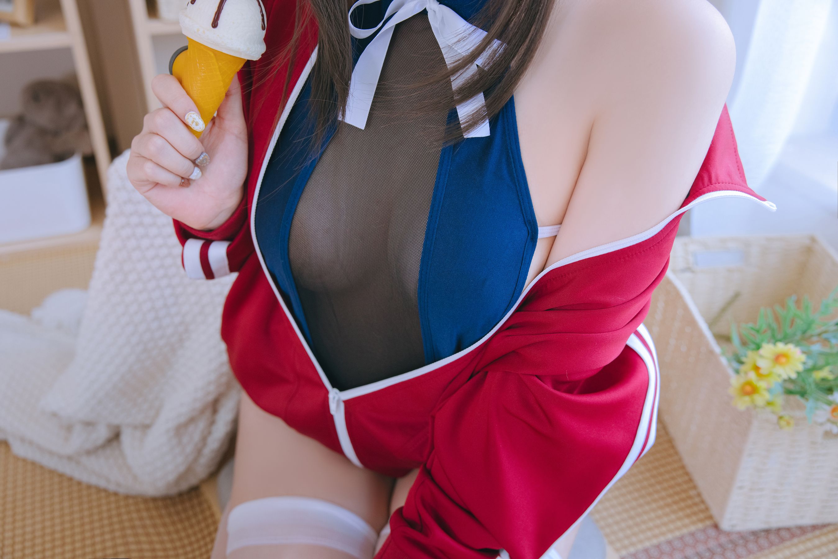[福利COS] Cosplay日奈娇 - 网纱死库水第12张