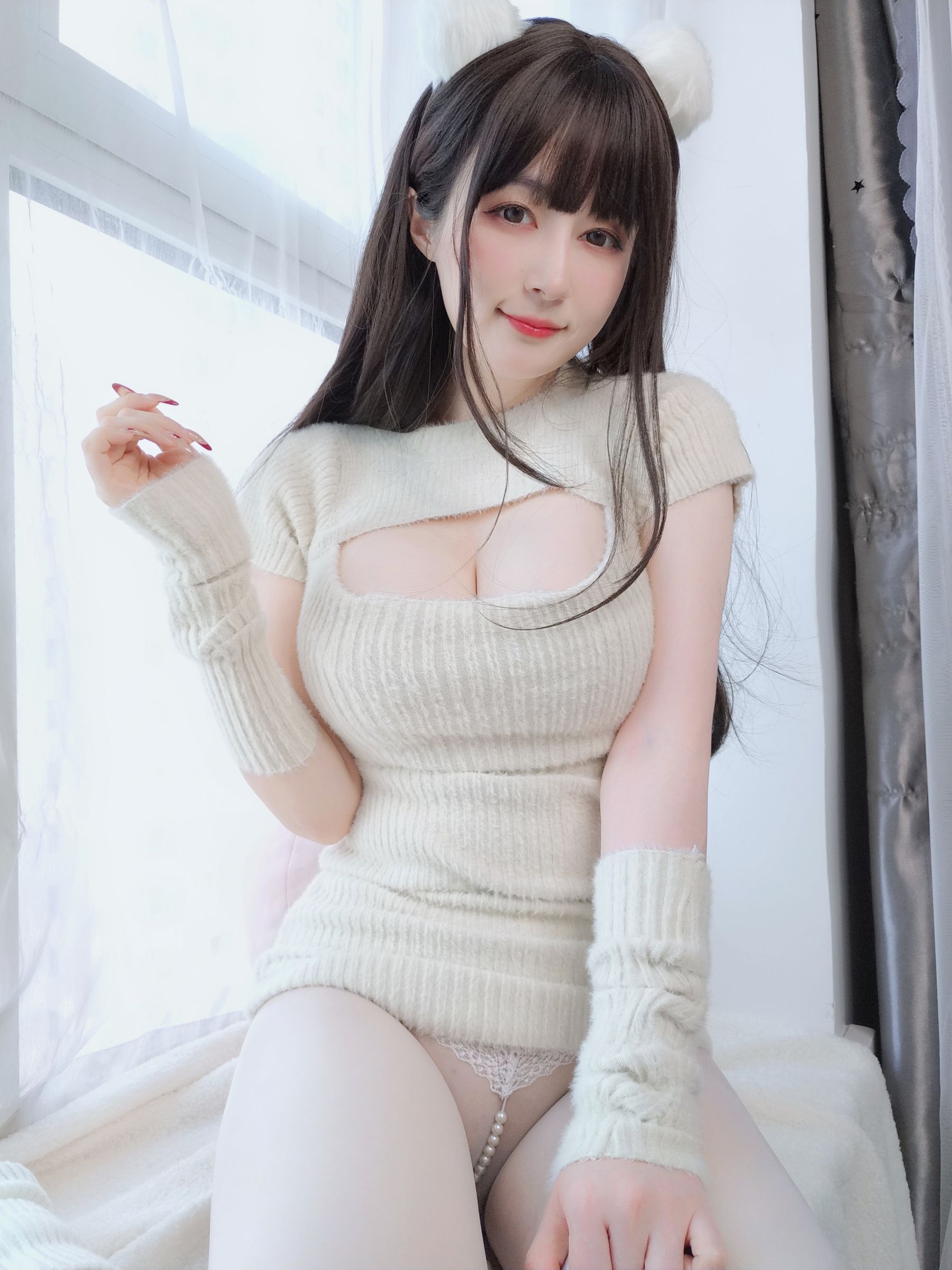 [福利COS] Coser小姐姐白银 - 白い真珠第28张