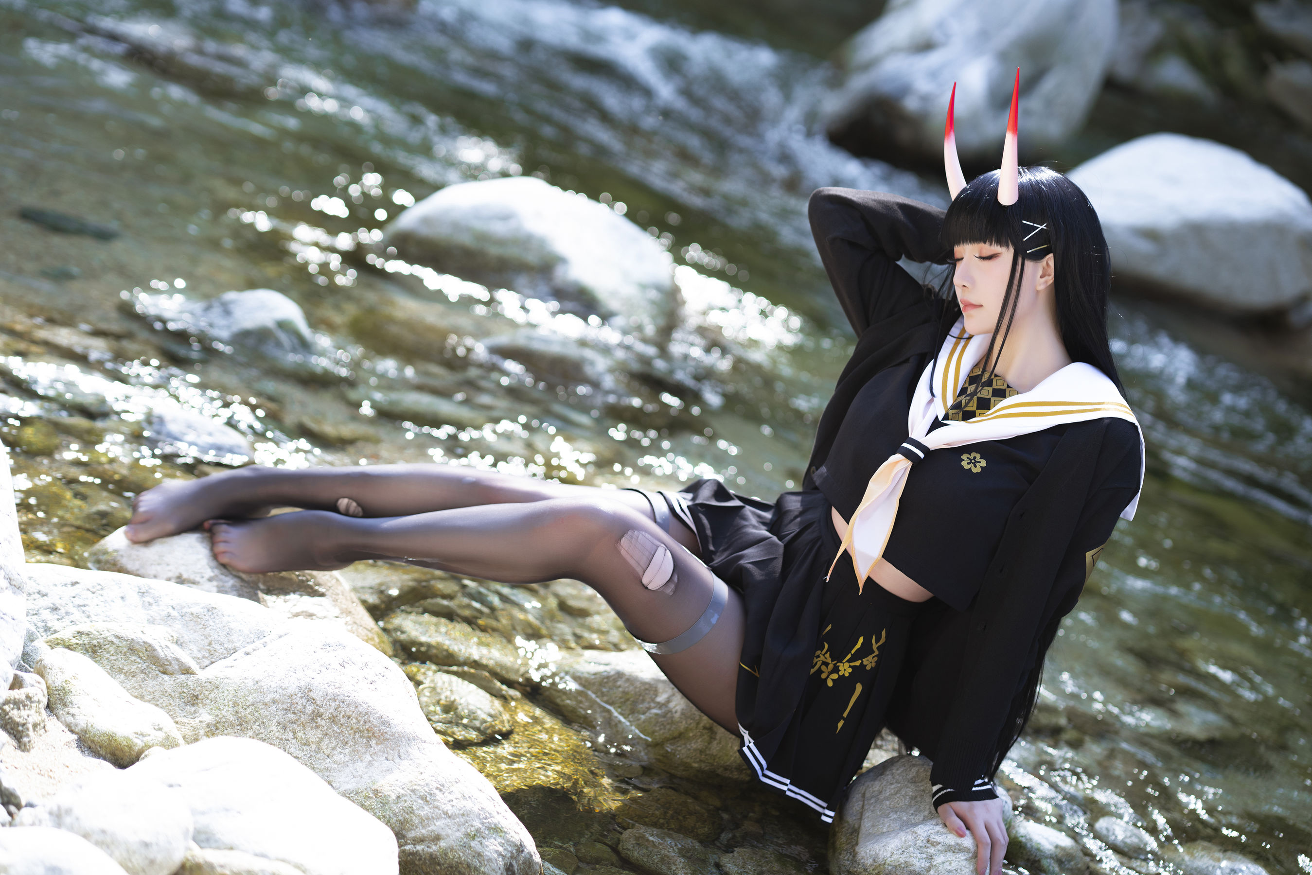 [福利COS] Coser小姐姐星之迟迟 - 碧蓝航线能代第14张
