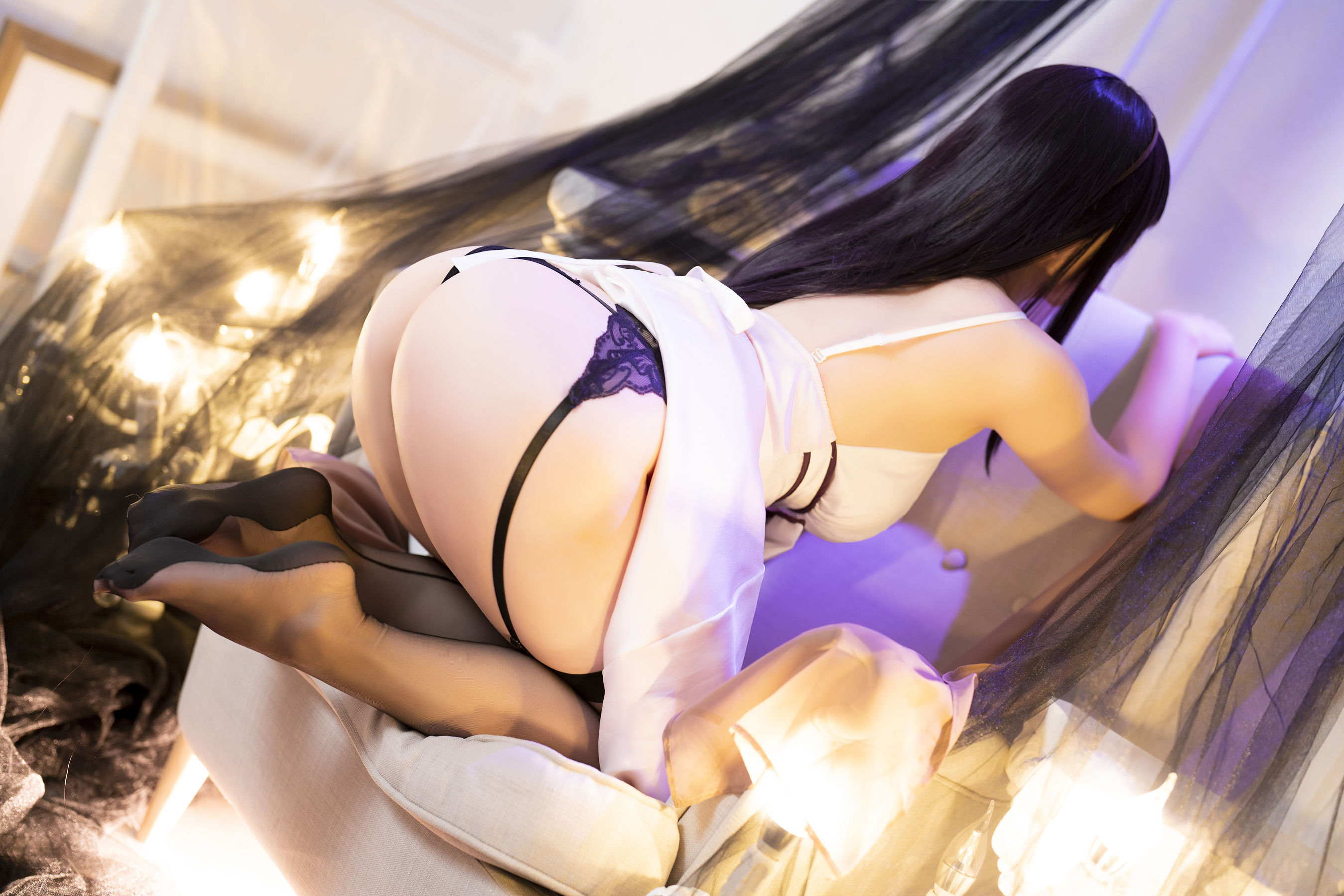 [福利COS] Coser小姐姐星之迟迟 - 路人女主的养成方法-霞之丘诗羽第6张