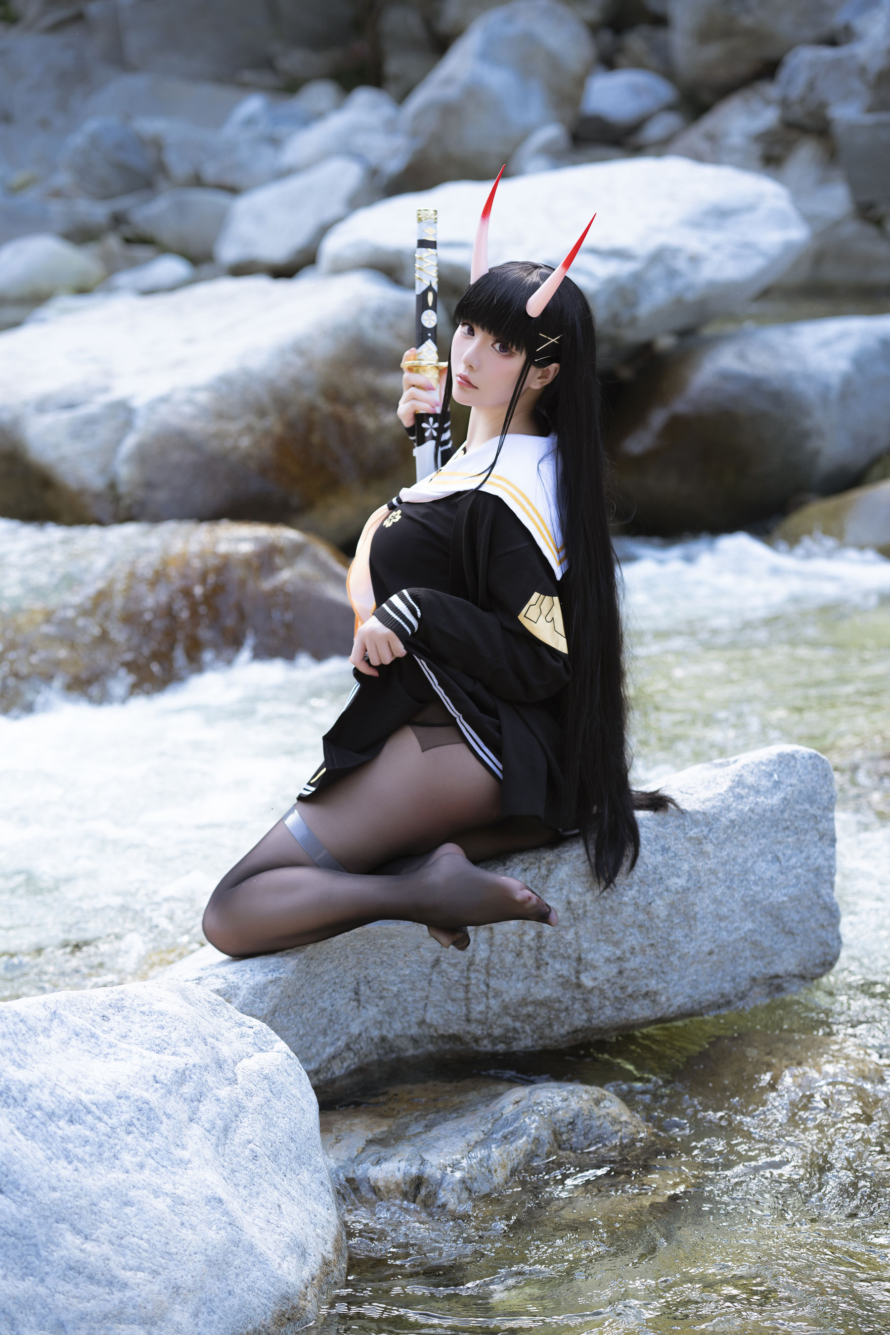 [福利COS] Coser小姐姐星之迟迟 - 碧蓝航线能代第9张
