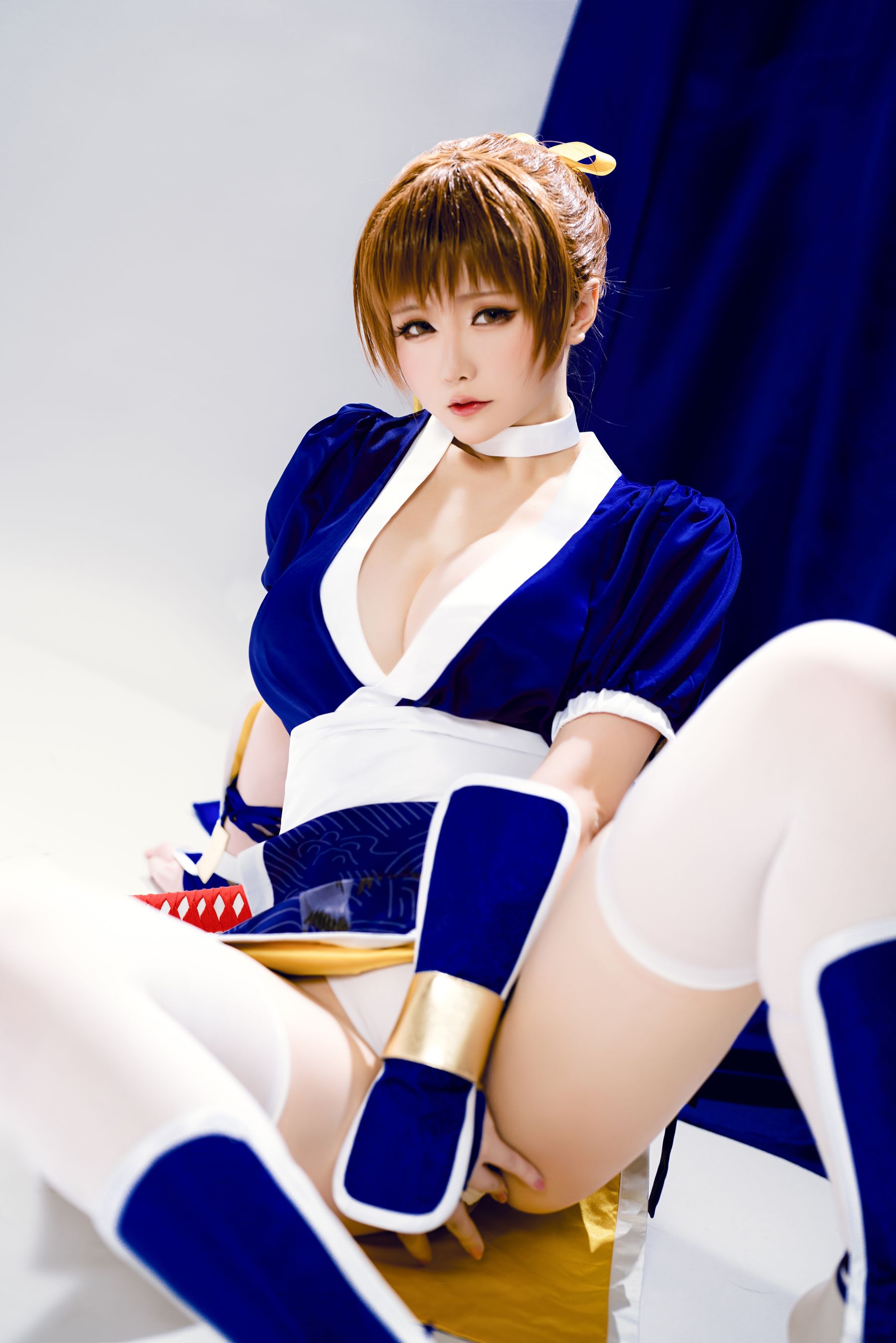 [福利COS] Coser小姐姐星之迟迟 - 死或生-霞第14张