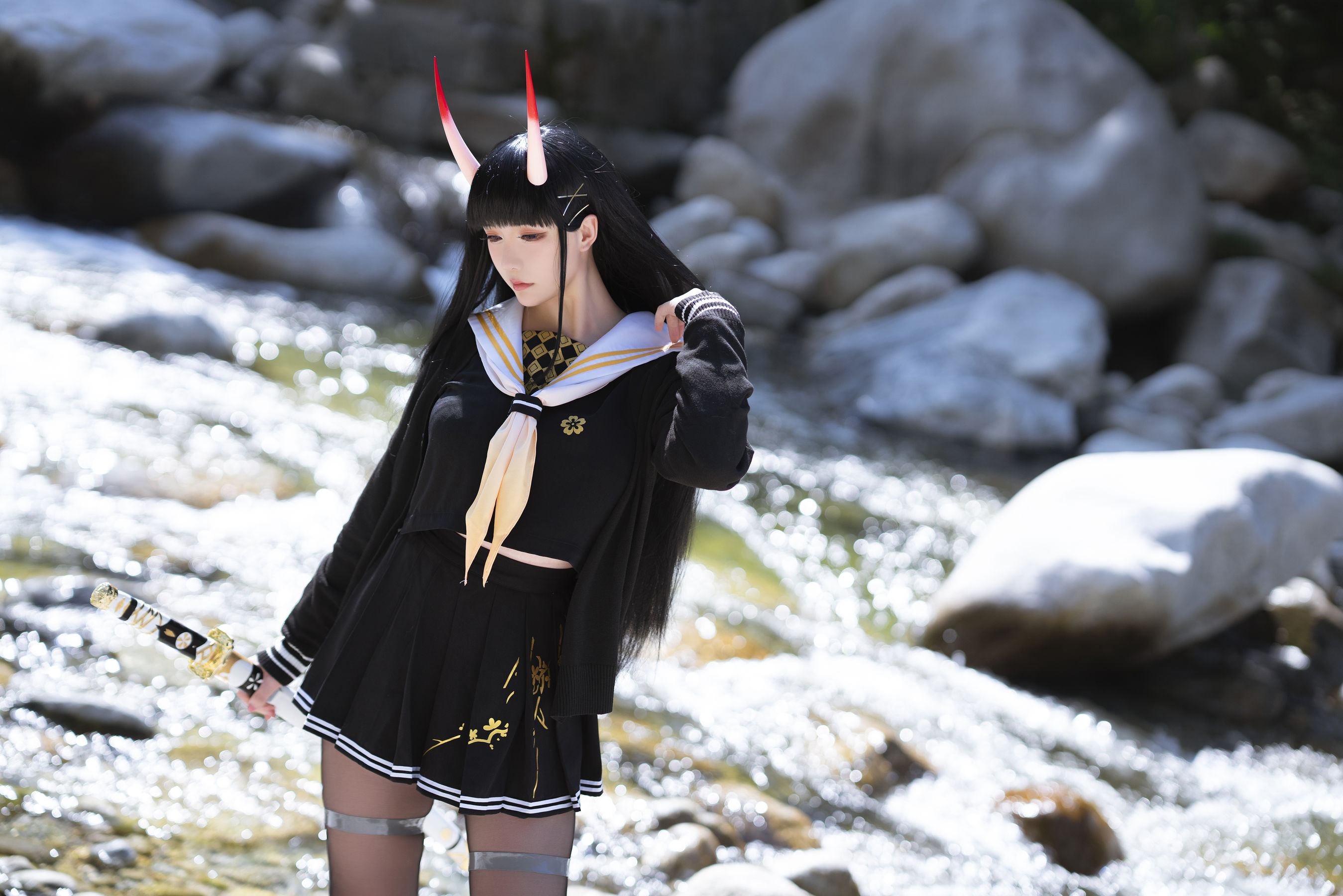 [福利COS] Coser小姐姐星之迟迟 - 碧蓝航线能代第1张