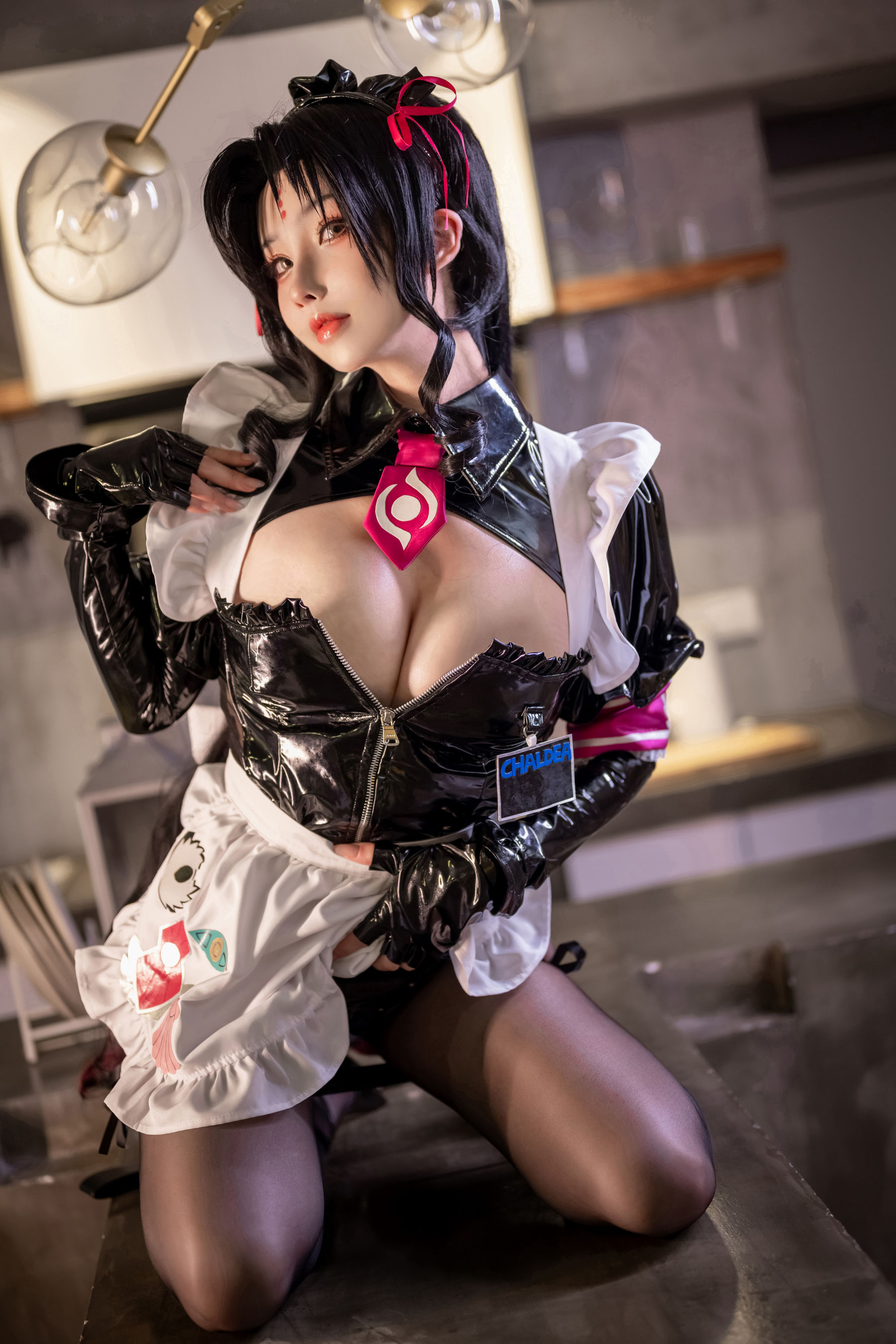 [福利COS] COS福利rioko凉凉子 - 杀生院女仆第1张