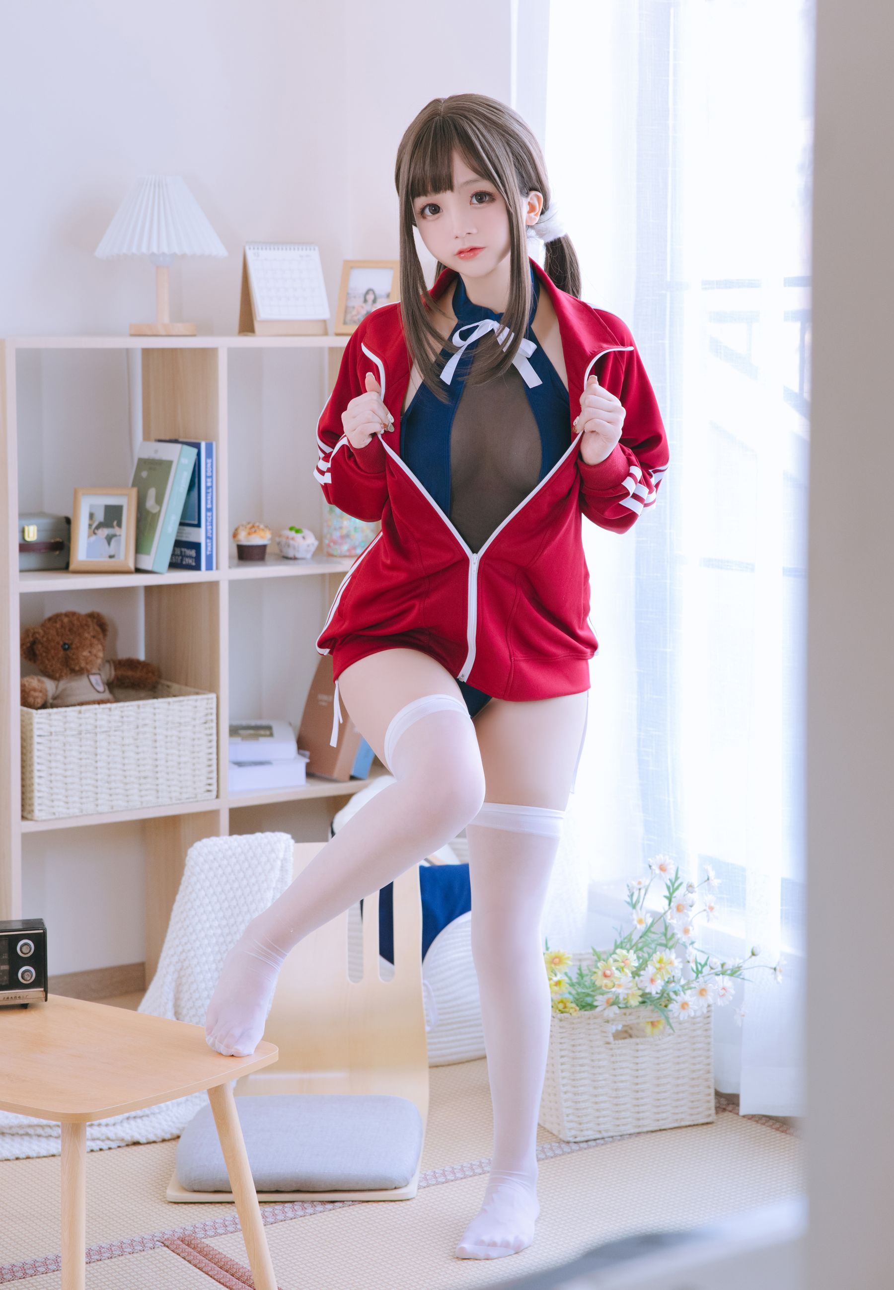 [福利COS] Cosplay日奈娇 - 网纱死库水第5张