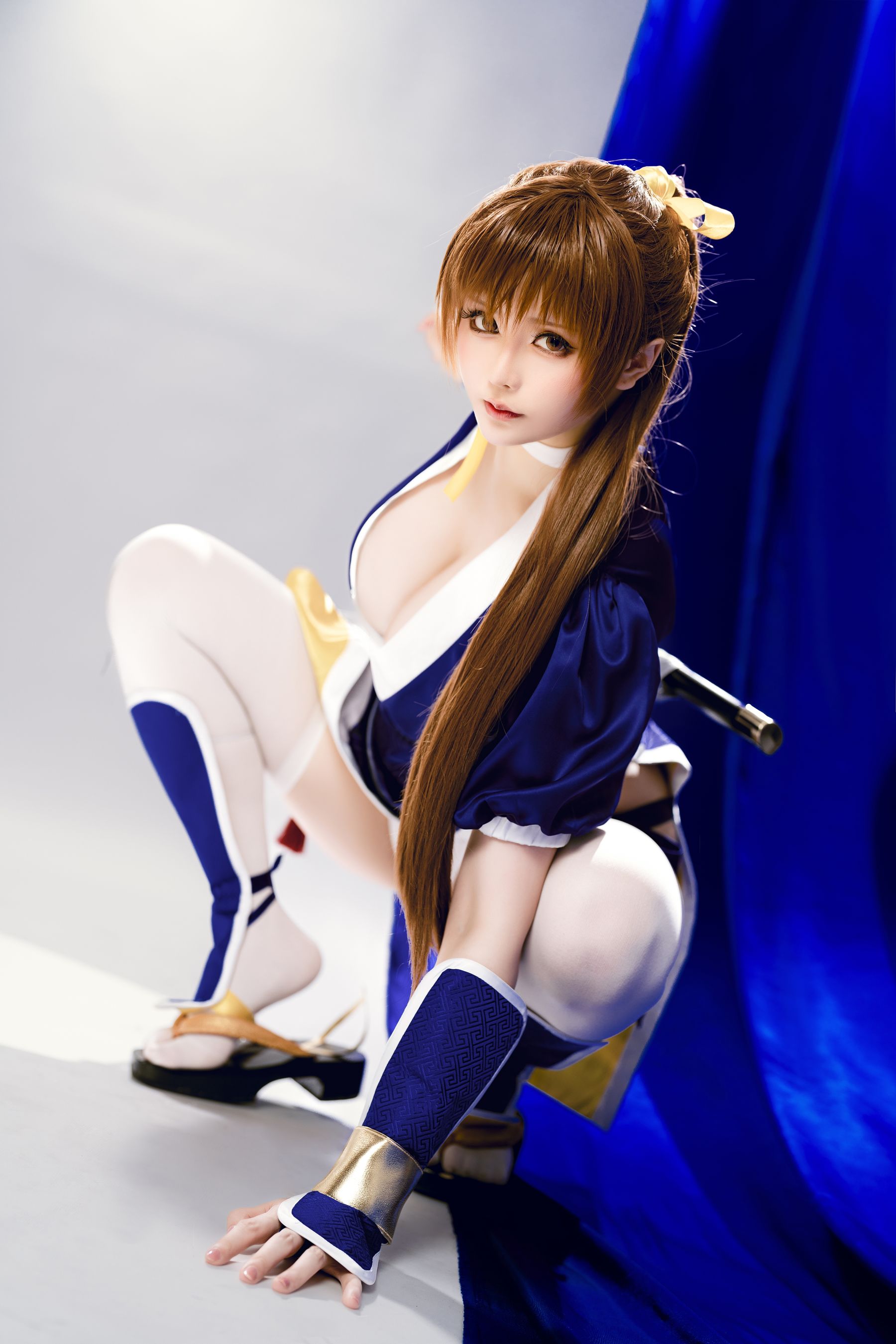 [福利COS] Coser小姐姐星之迟迟 - 死或生-霞第12张