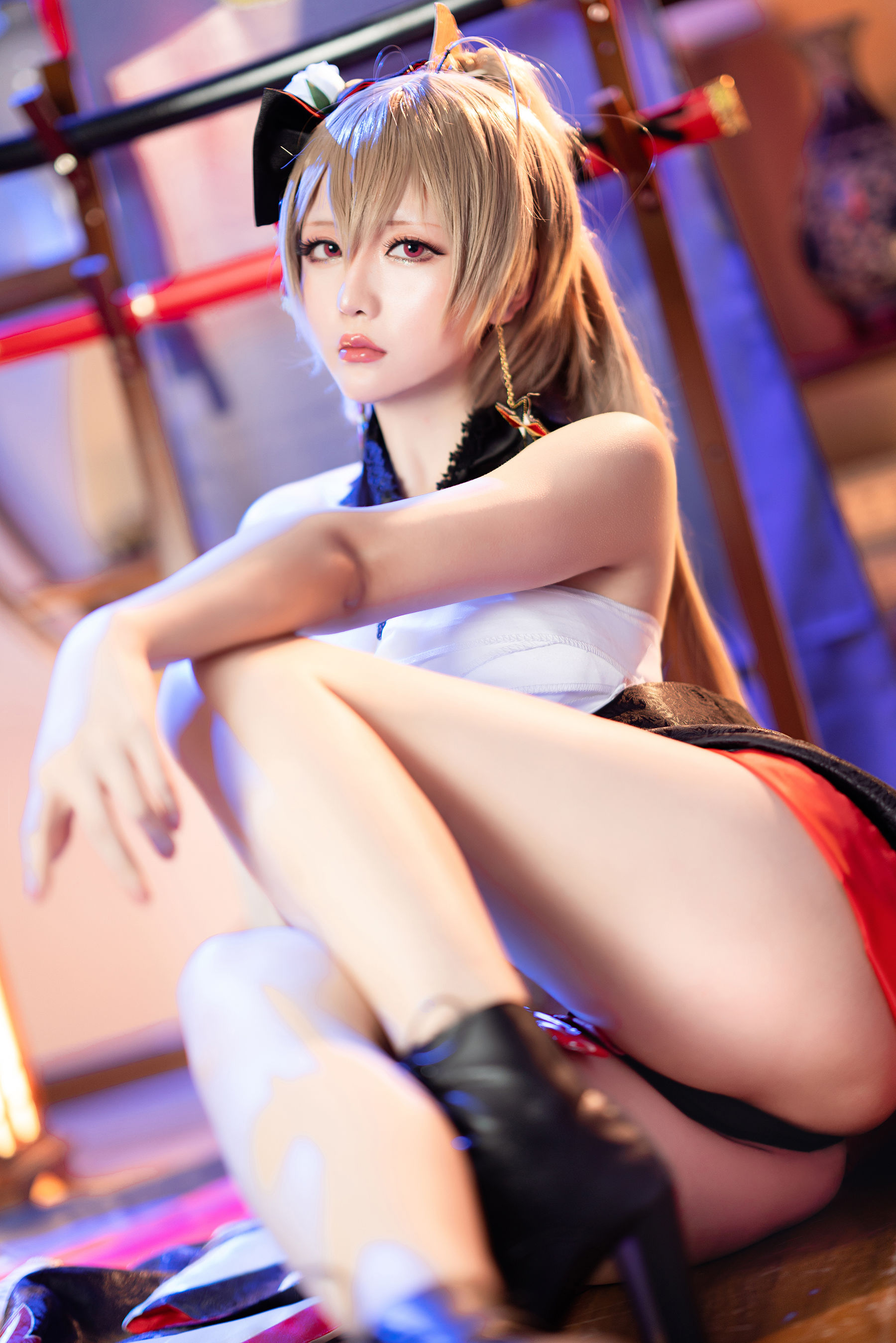 [福利COS] Coser小姐姐星之迟迟 - 碧蓝航线 让巴尔第7张