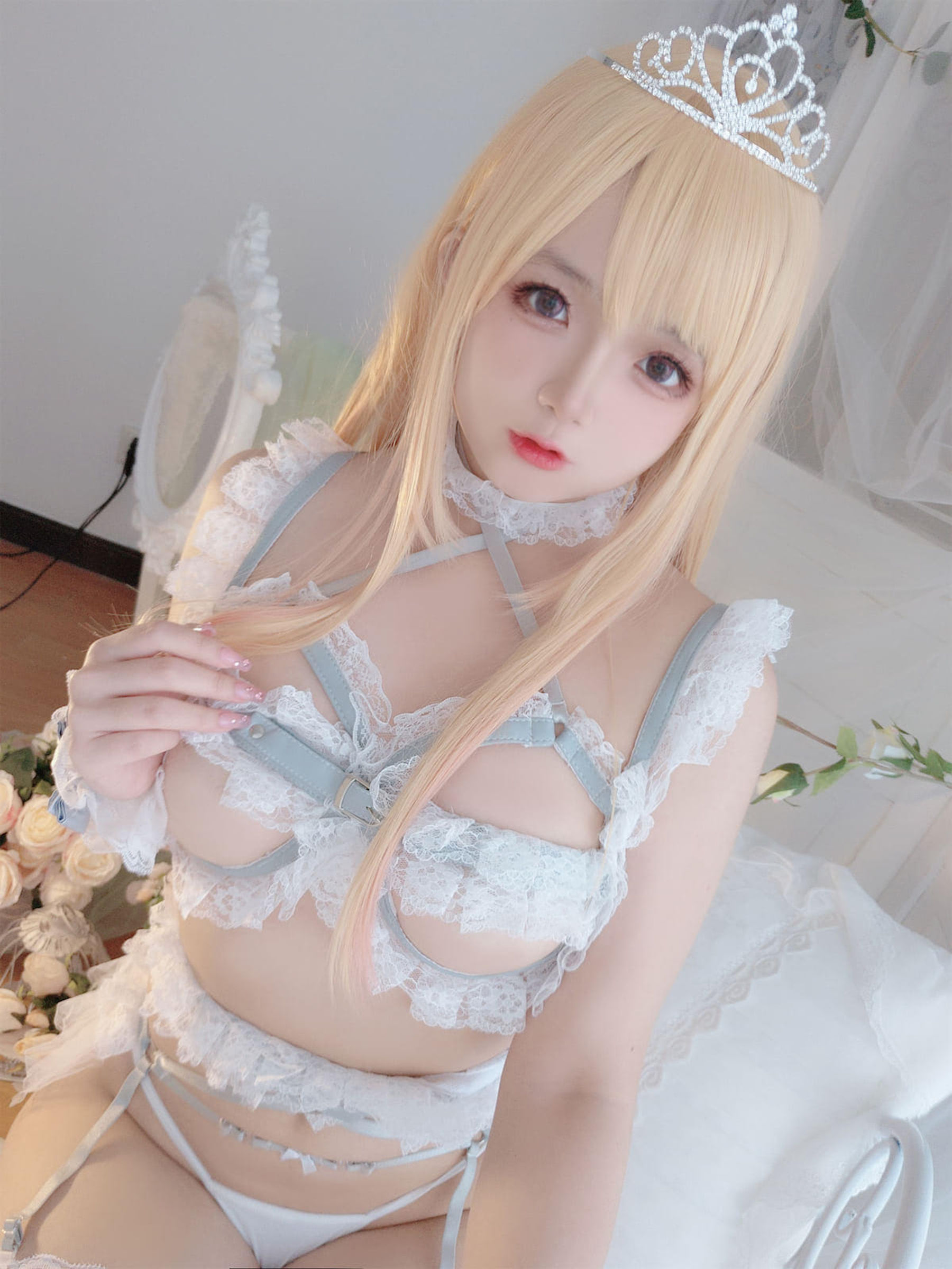 [福利COS] Cosplay日奈娇 - 喜多川海梦 花嫁第17张