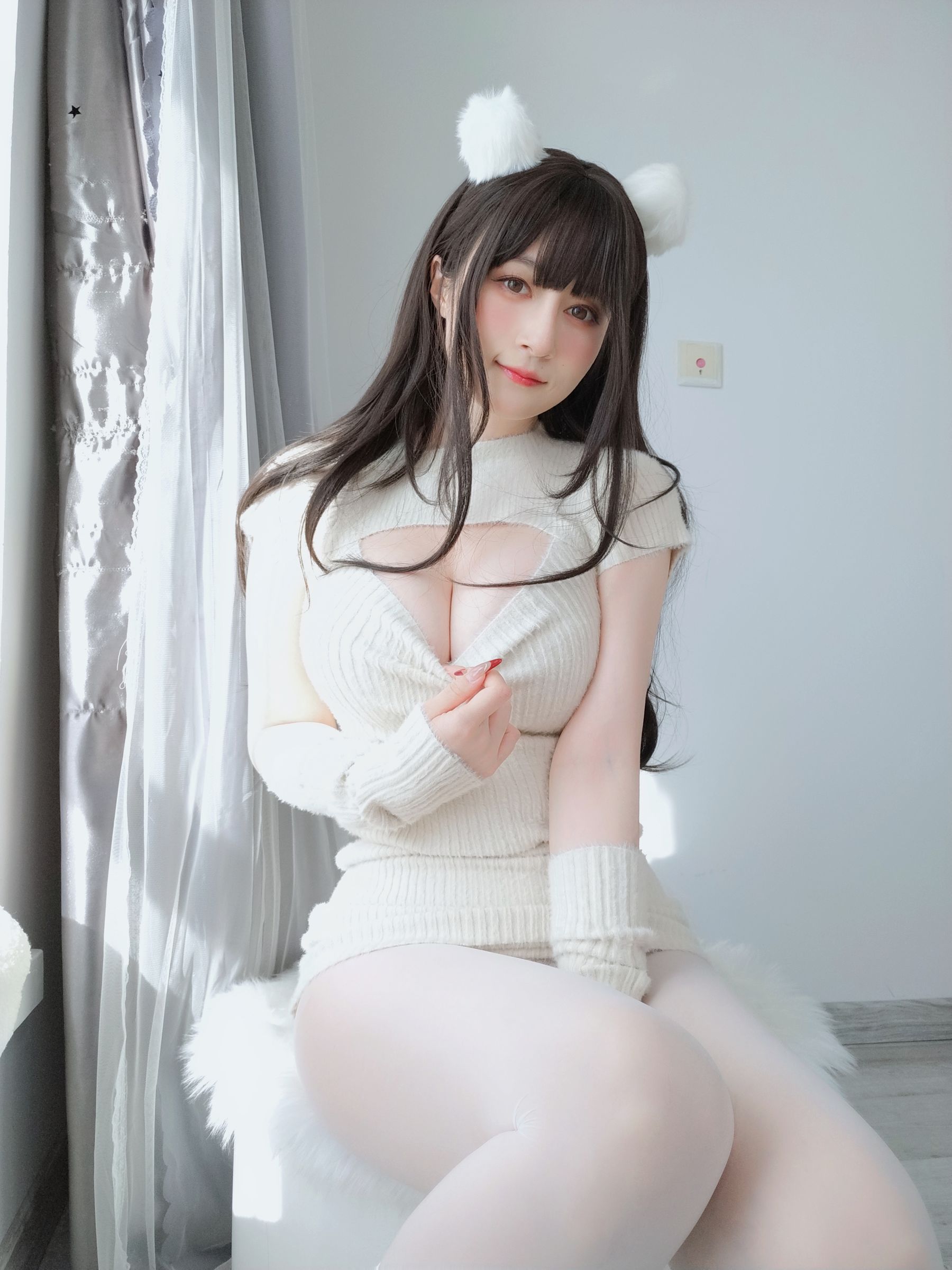 [福利COS] Coser小姐姐白银 - 白い真珠第1张
