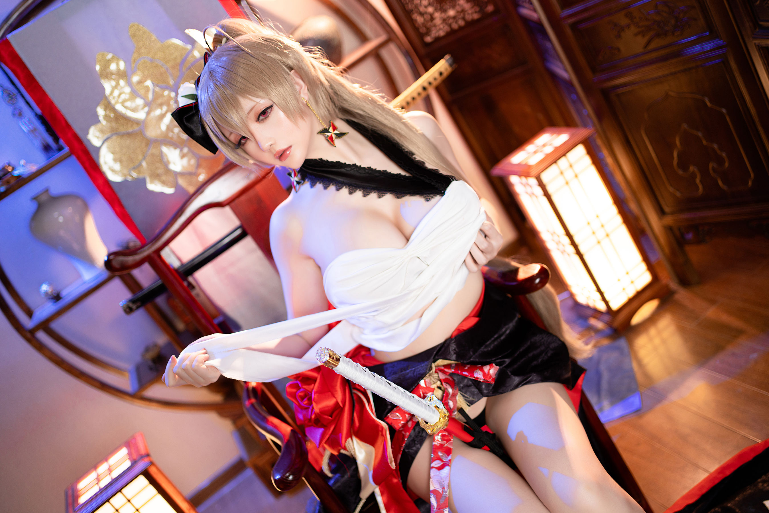 [福利COS] Coser小姐姐星之迟迟 - 碧蓝航线 让巴尔第10张