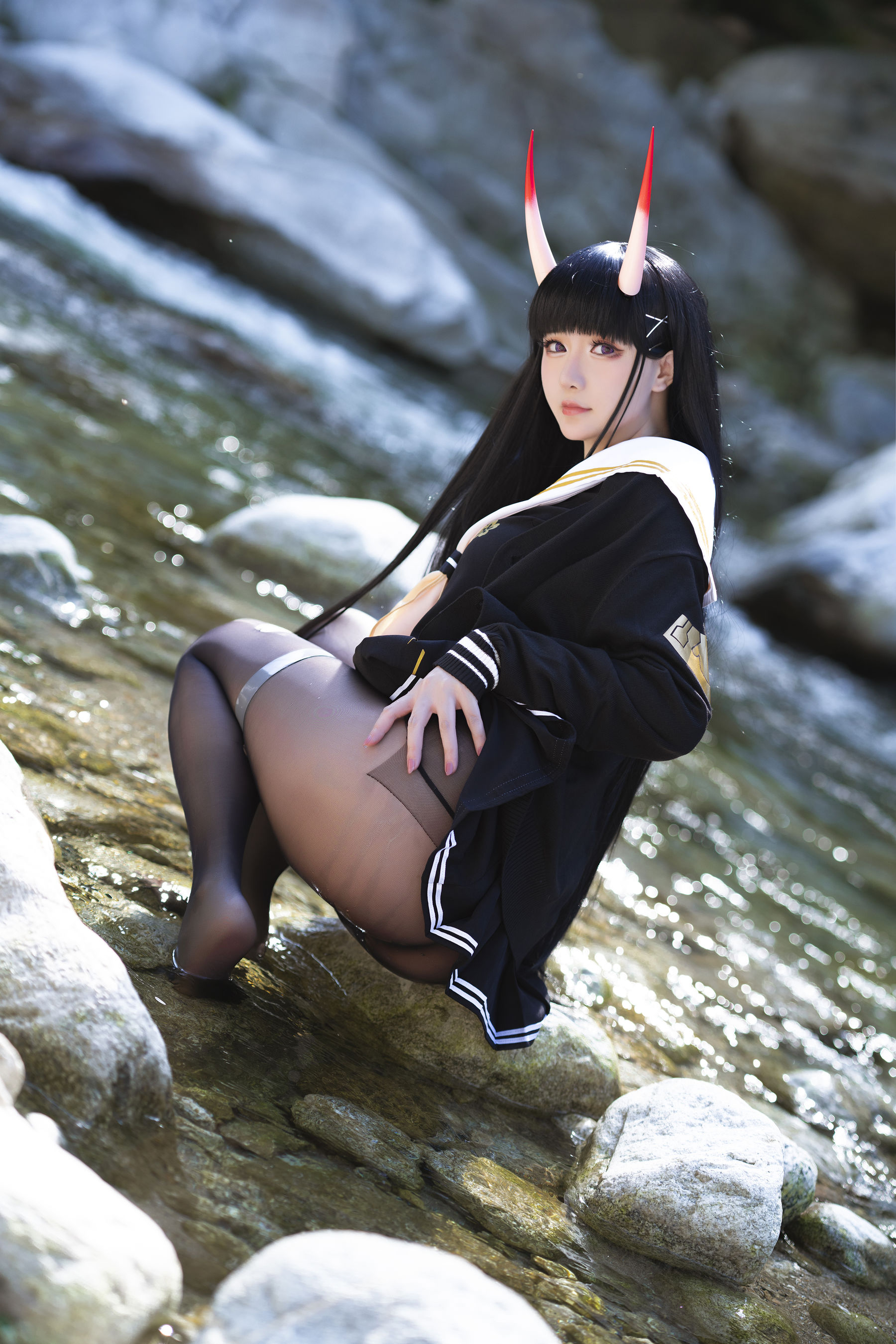 [福利COS] Coser小姐姐星之迟迟 - 碧蓝航线能代第13张