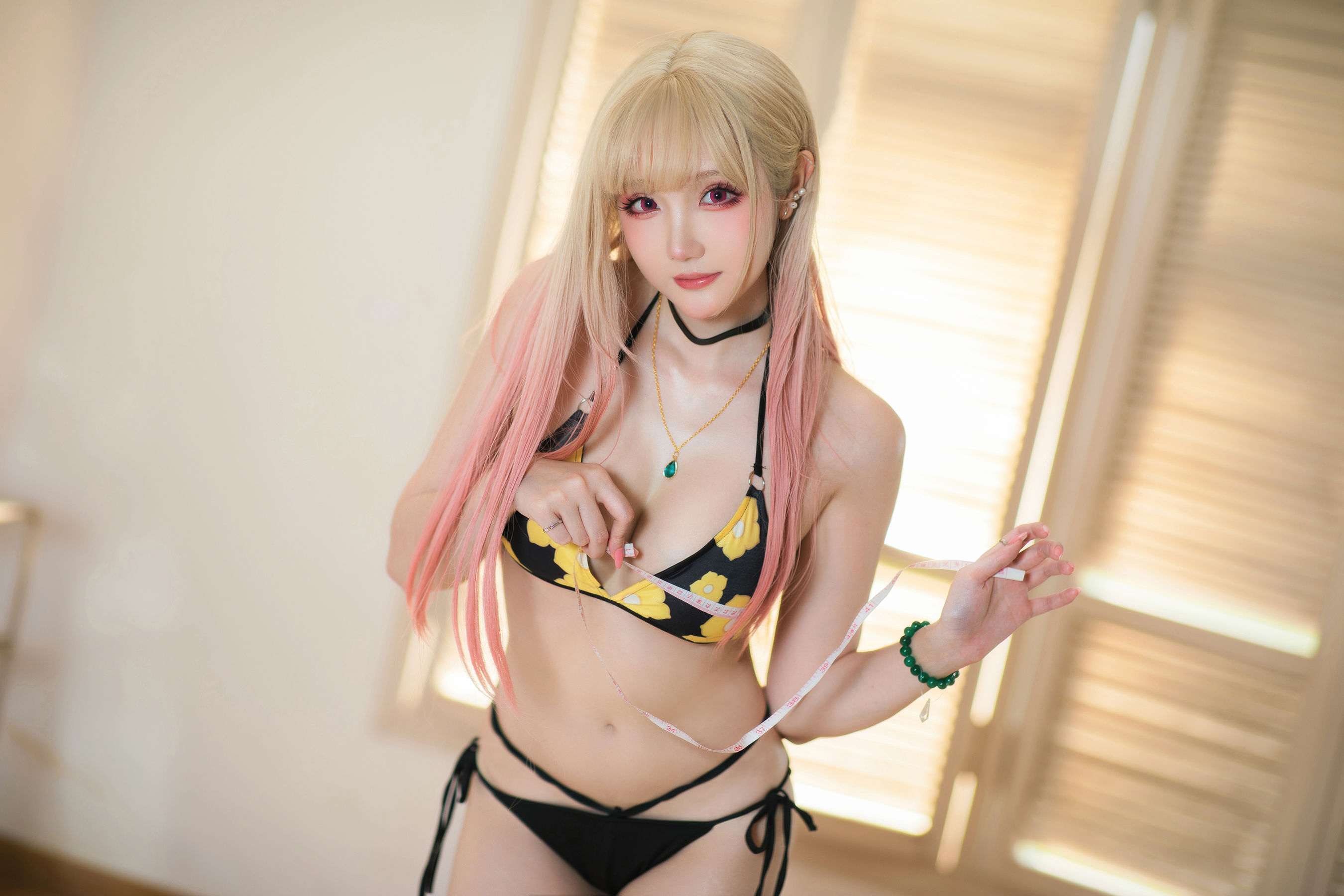 [福利COS] Coser瓜希酱福利 - 喜多川海梦泳装第6张