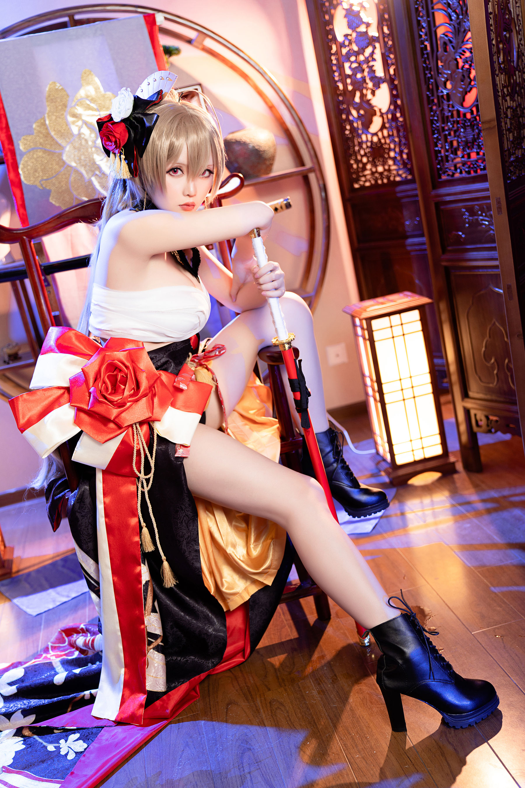 [福利COS] Coser小姐姐星之迟迟 - 碧蓝航线 让巴尔第5张