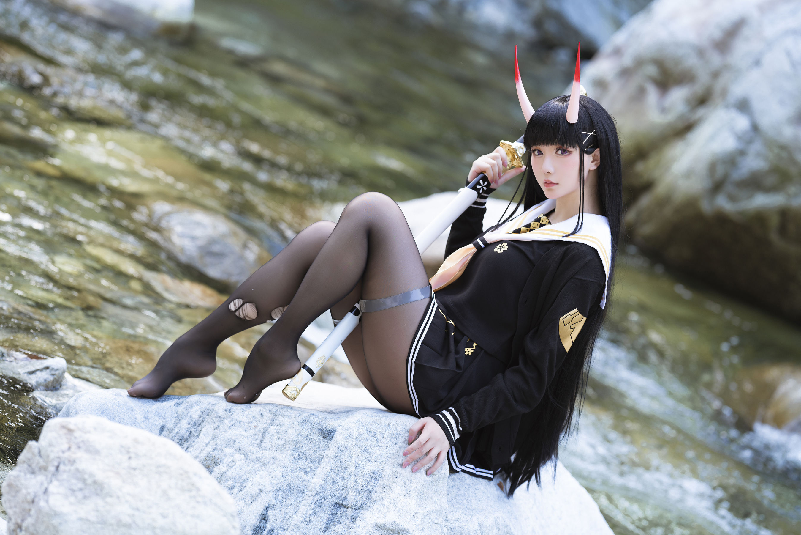 [福利COS] Coser小姐姐星之迟迟 - 碧蓝航线能代第11张