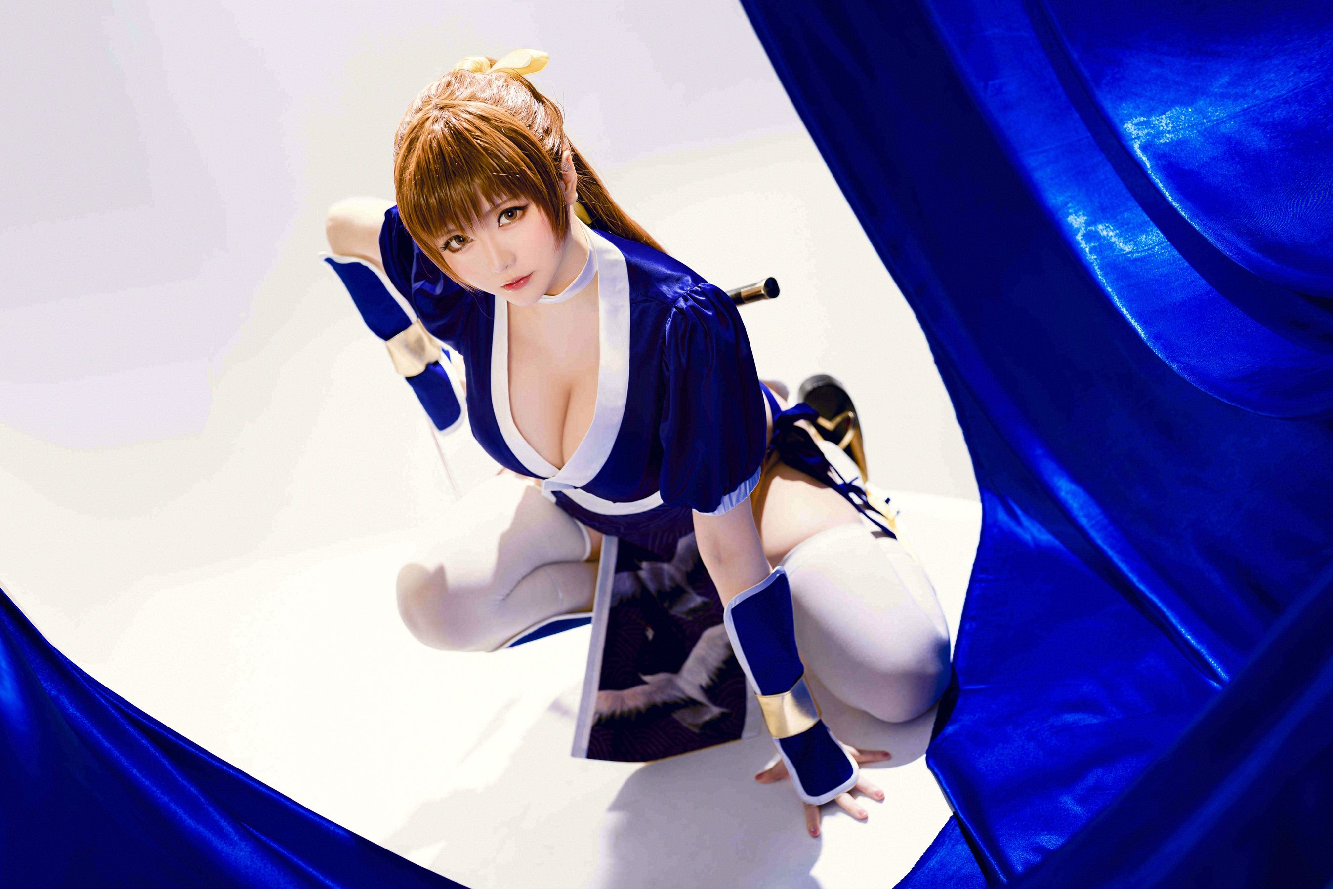 [福利COS] Coser小姐姐星之迟迟 - 死或生-霞第1张