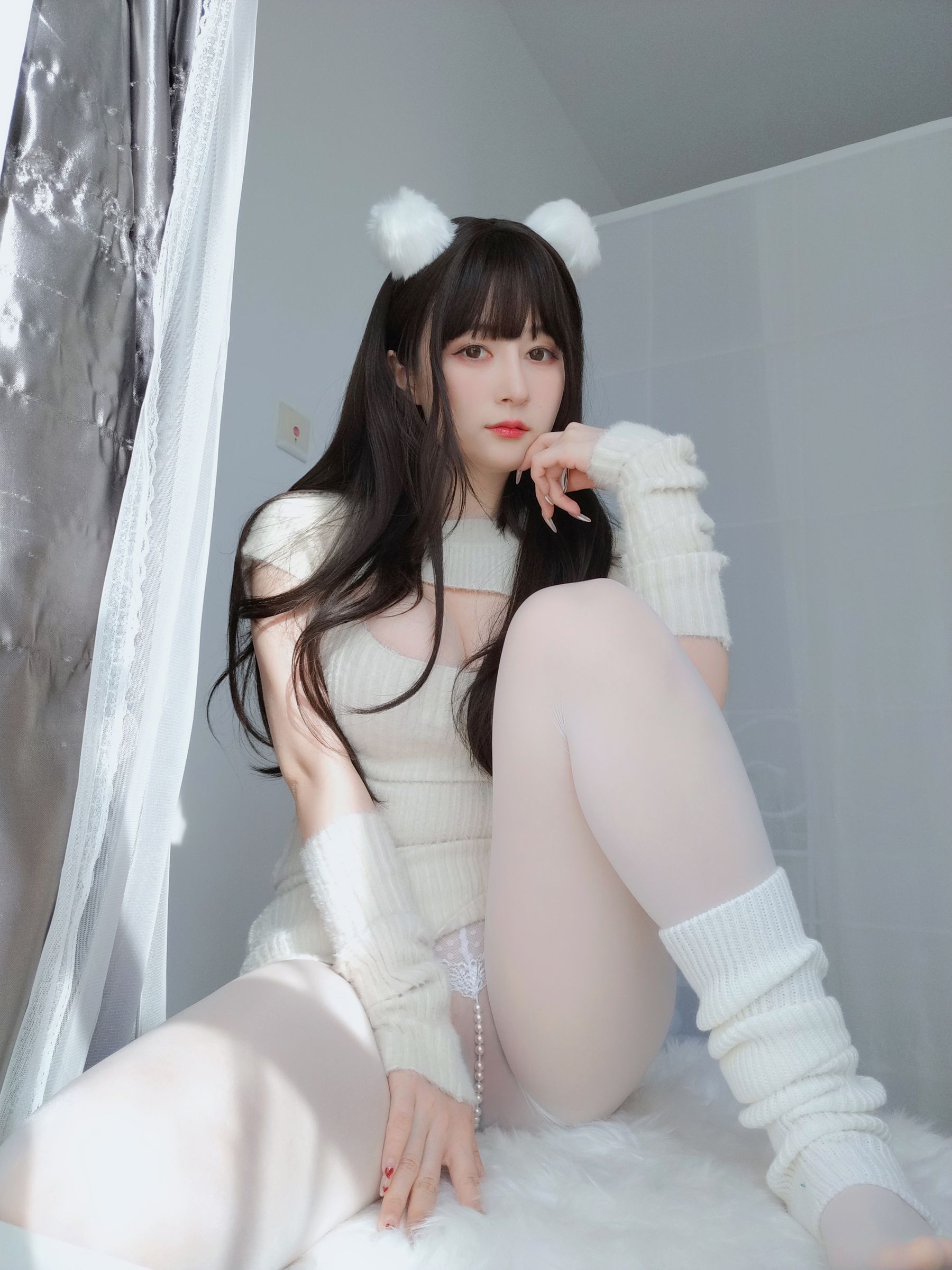 [福利COS] Coser小姐姐白银 - 白い真珠第9张