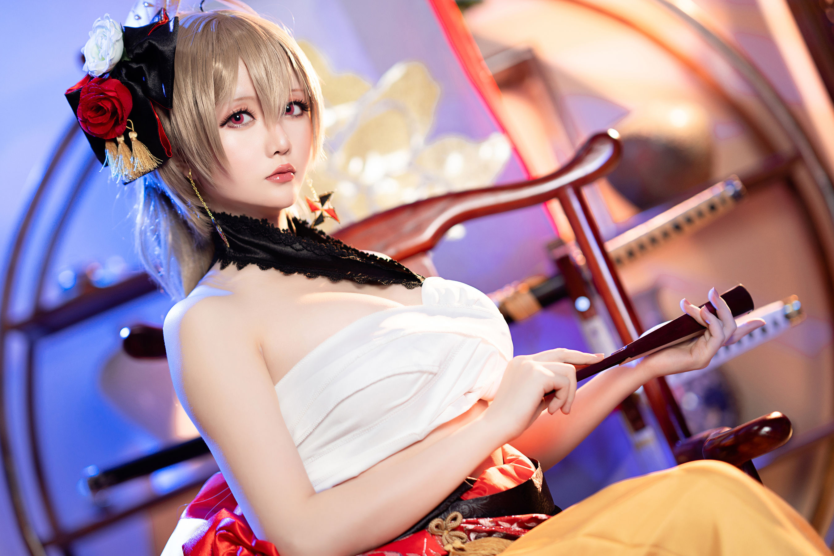 [福利COS] Coser小姐姐星之迟迟 - 碧蓝航线 让巴尔第6张