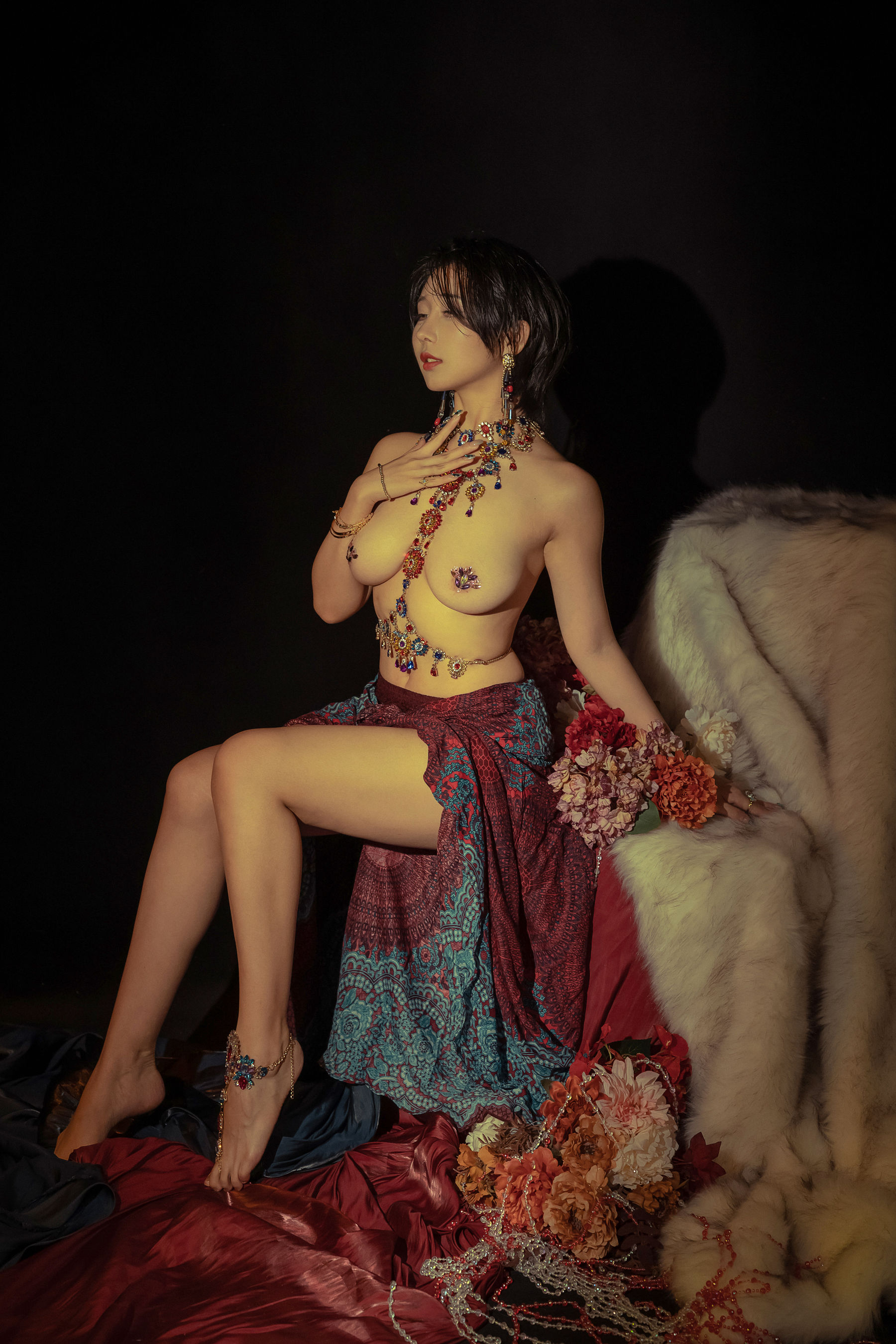 [福利COS] 云溪溪 - 奶桃 Topaz黄宝石第9张