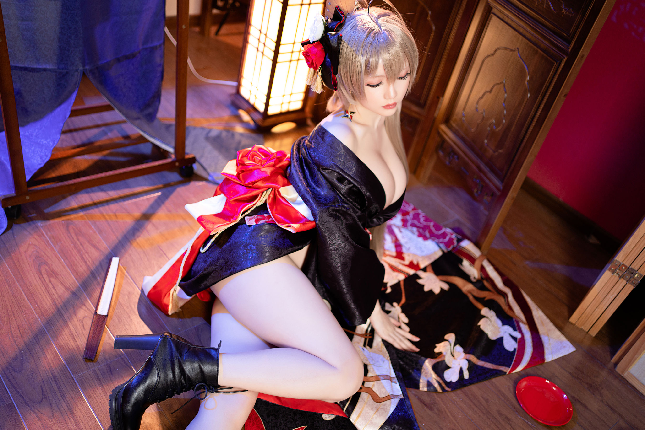 [福利COS] Coser小姐姐星之迟迟 - 碧蓝航线 让巴尔第14张