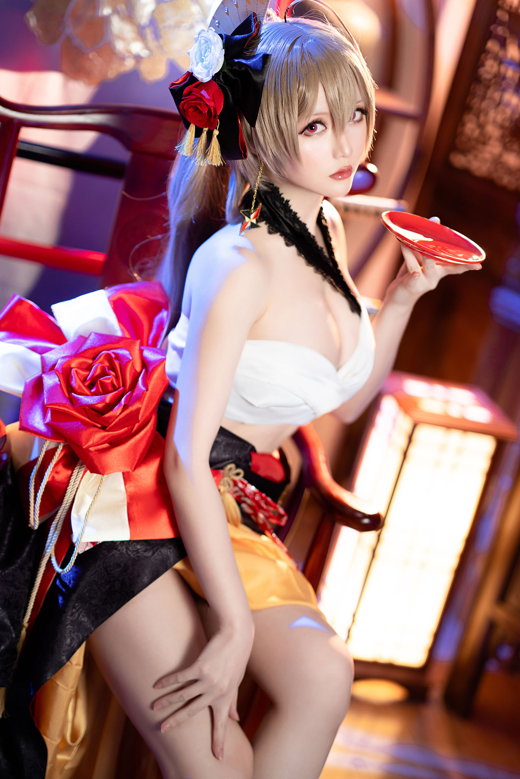 [福利COS] Coser小姐姐星之迟迟 - 碧蓝航线 让巴尔第2张